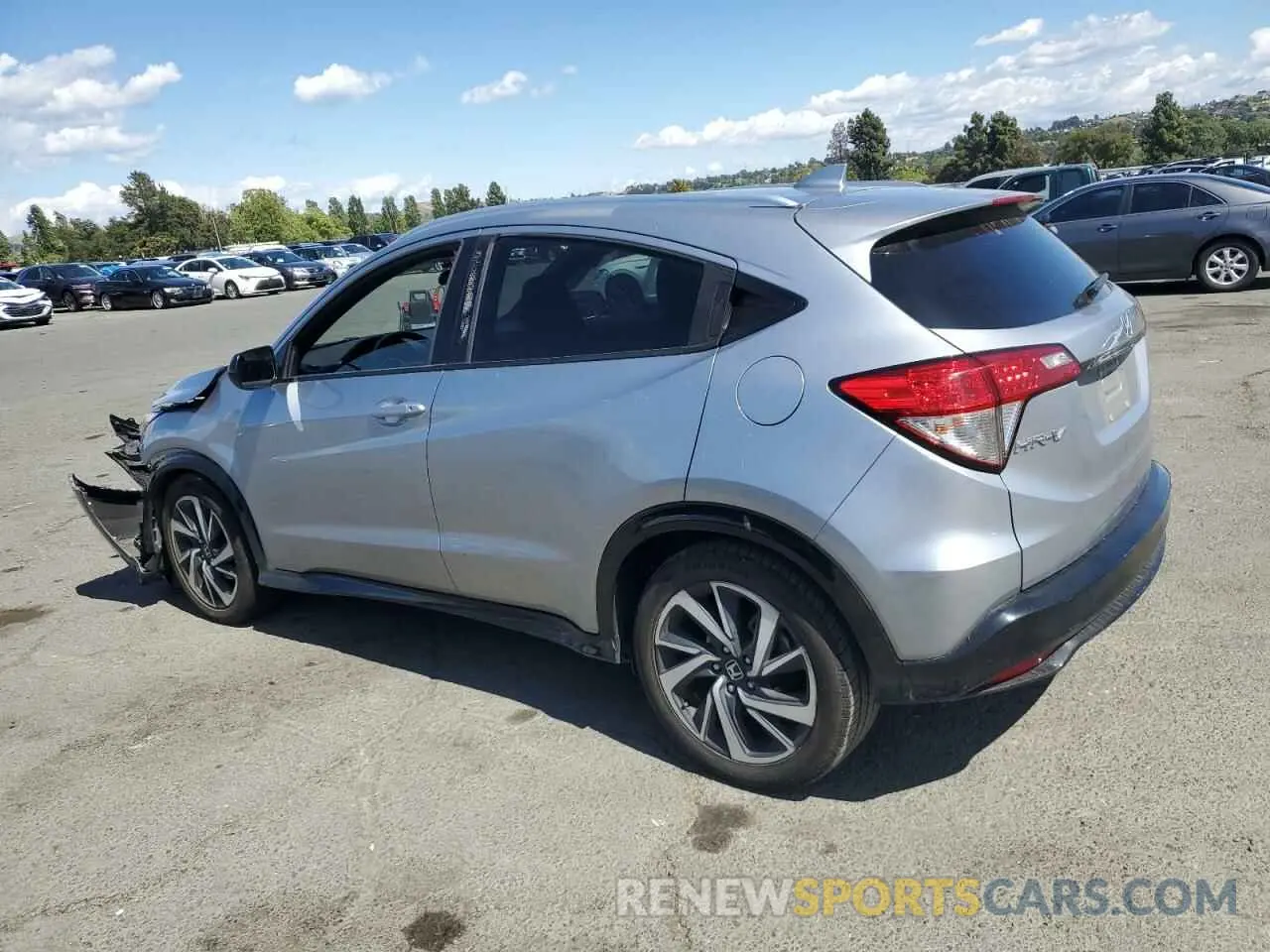 2 fotografías del automóvil dañado 3CZRU5H16KG713015 HONDA HR-V 2019