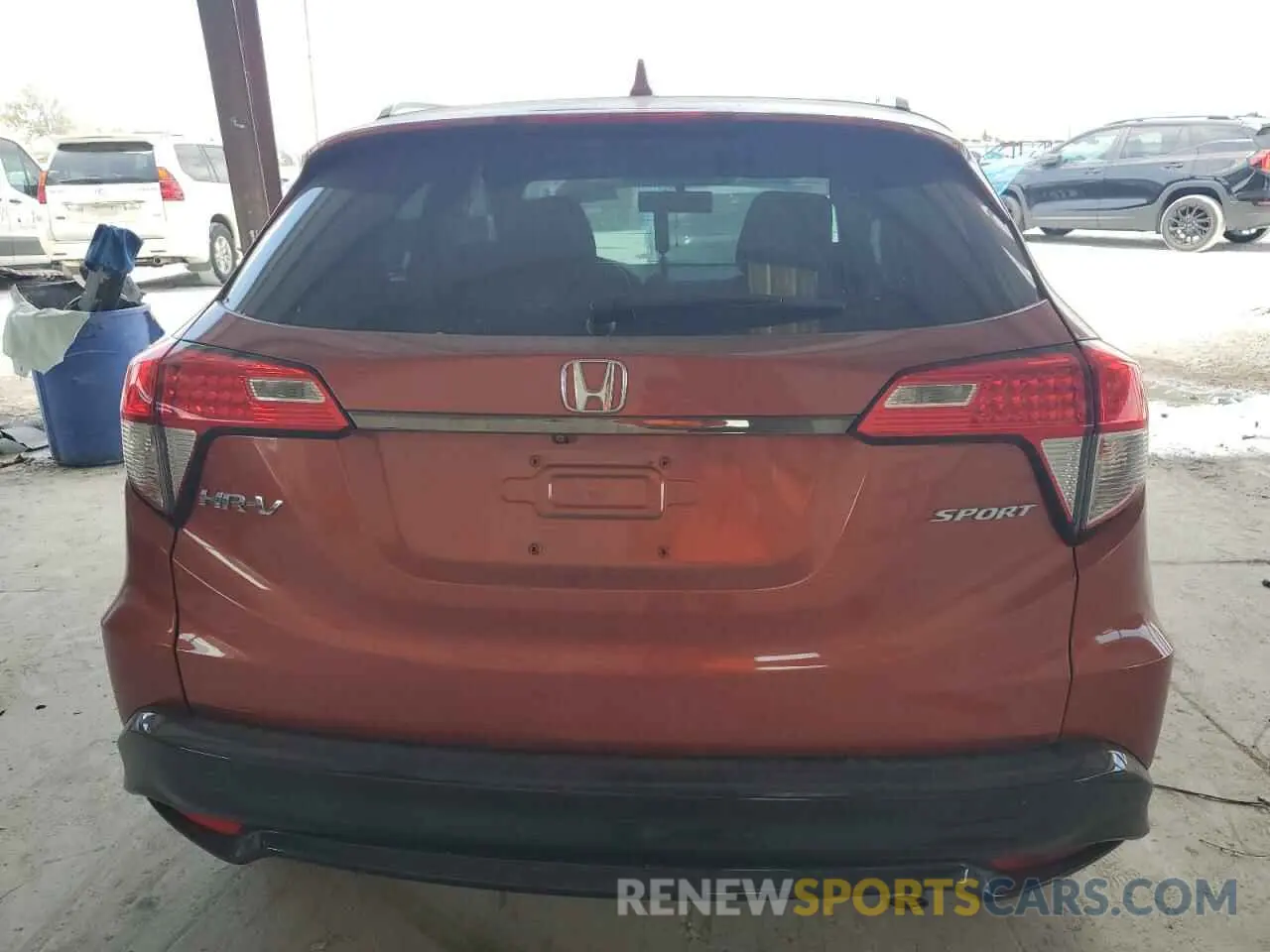 6 fotografías del automóvil dañado 3CZRU5H18KG701772 HONDA HR-V 2019