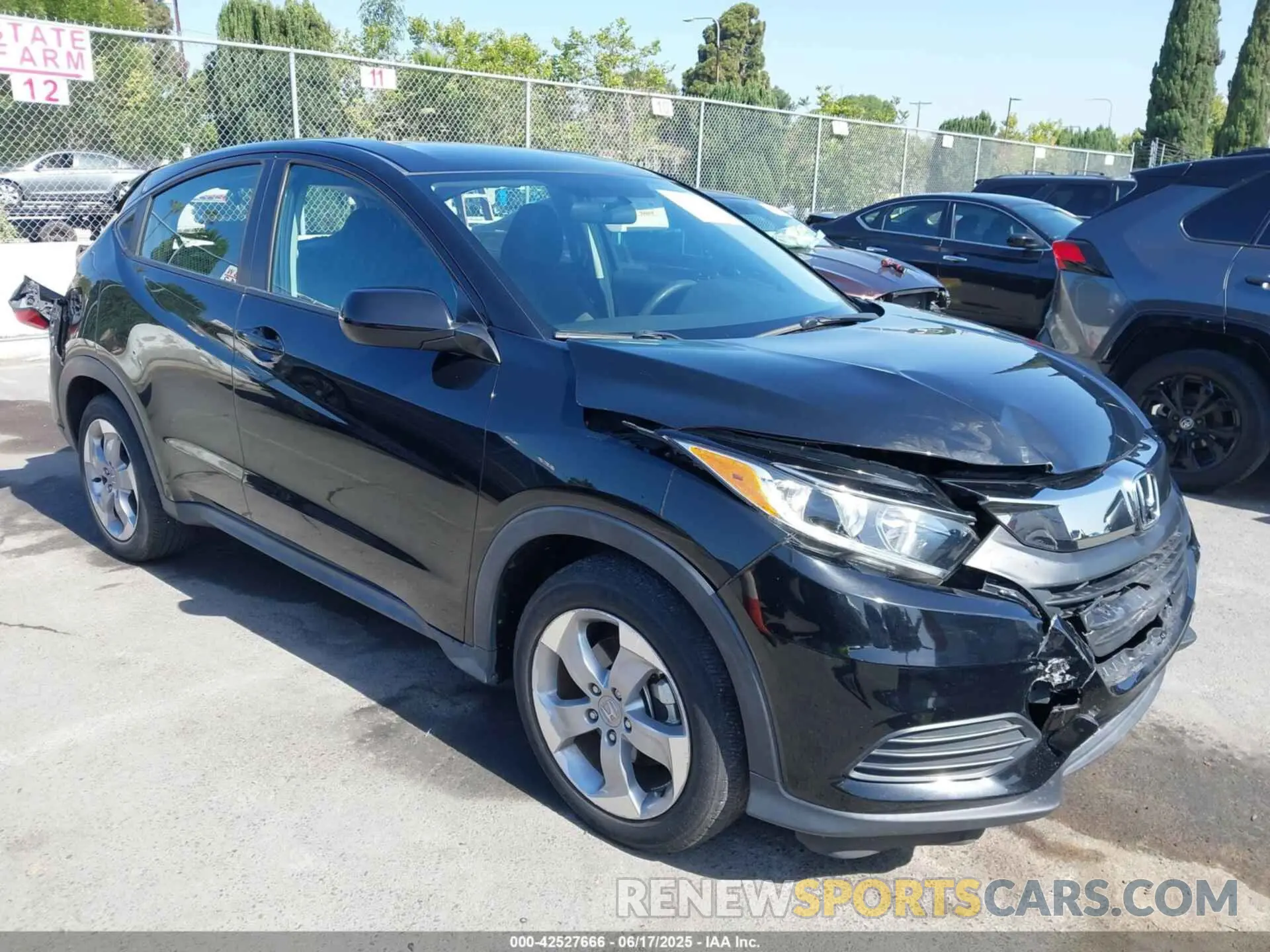 1 fotografías del automóvil dañado 3CZRU5H30KG716381 HONDA HR-V 2019