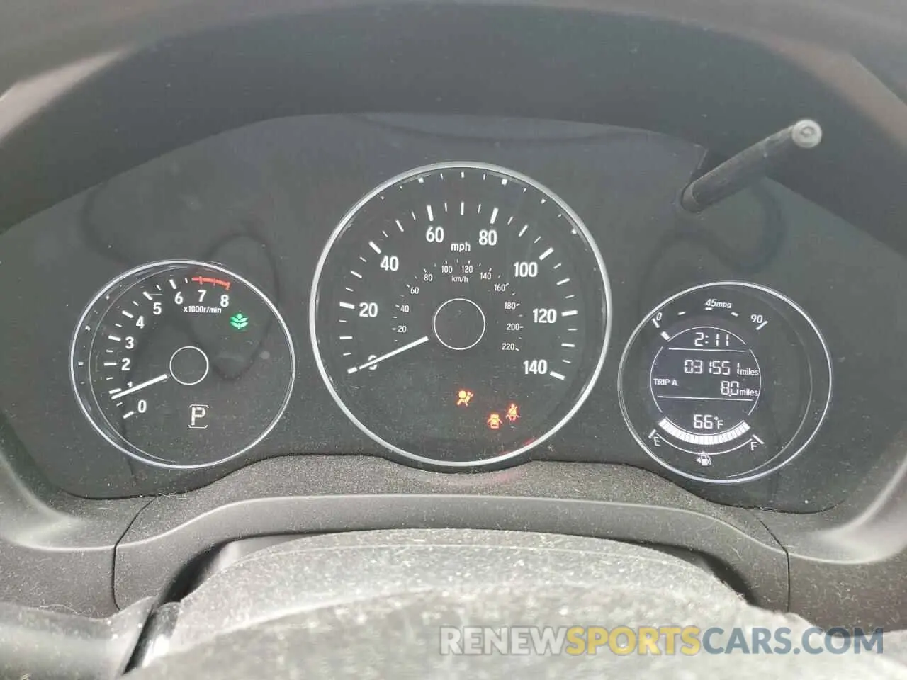 9 fotografías del automóvil dañado 3CZRU5H31KG703364 HONDA HR-V 2019