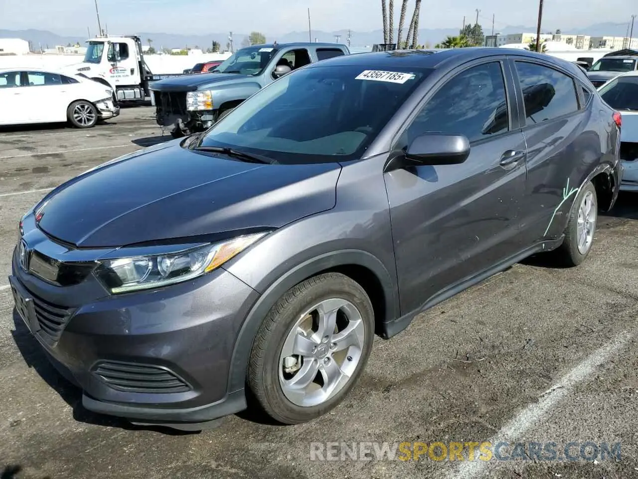 1 fotografías del automóvil dañado 3CZRU5H31KG715918 HONDA HR-V 2019