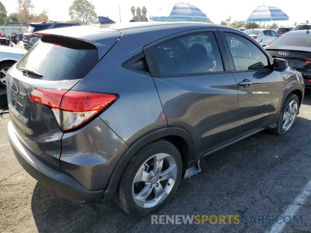 3 fotografías del automóvil dañado 3CZRU5H31KG715918 HONDA HR-V 2019