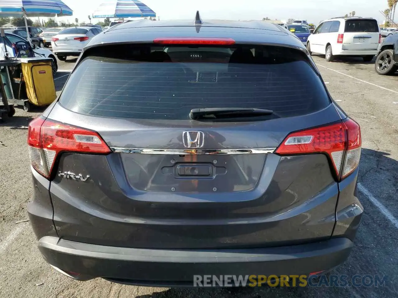 6 fotografías del automóvil dañado 3CZRU5H31KG715918 HONDA HR-V 2019