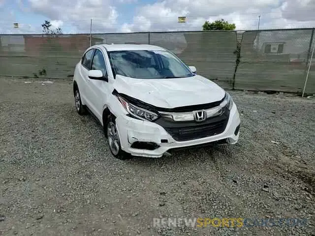 10 fotografías del automóvil dañado 3CZRU5H32KM707473 HONDA HR-V 2019