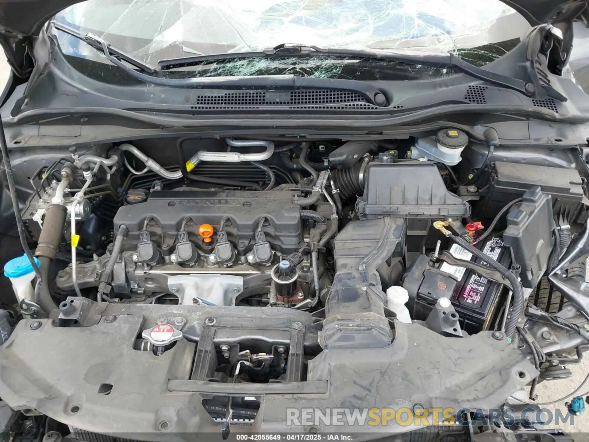 10 fotografías del automóvil dañado 3CZRU5H33KG714592 HONDA HR-V 2019
