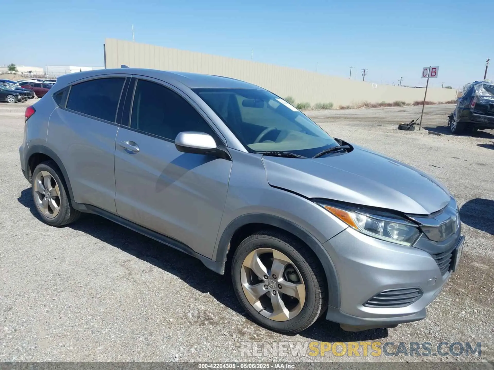 1 fotografías del automóvil dañado 3CZRU5H33KG714687 HONDA HR-V 2019