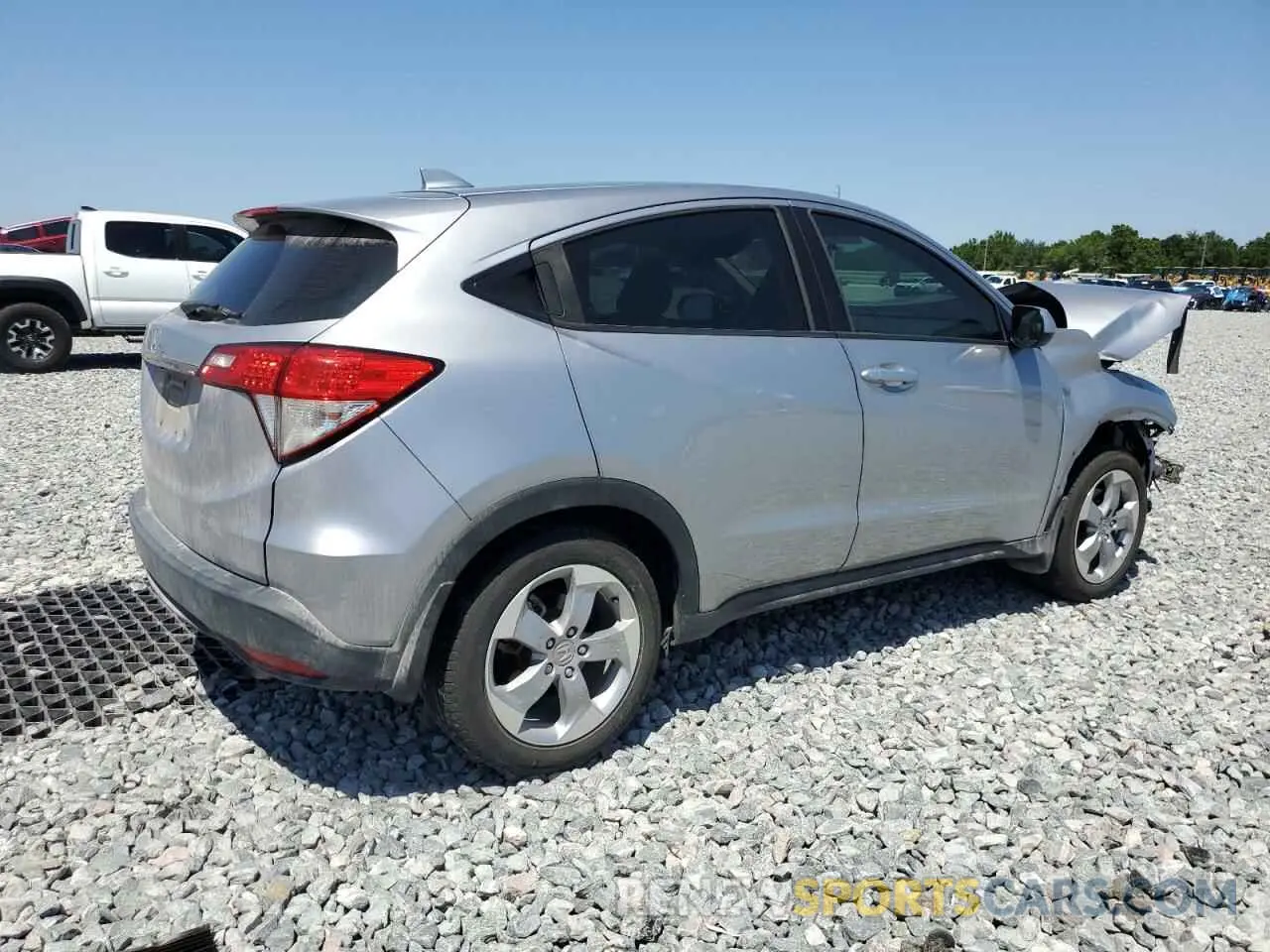 3 fotografías del automóvil dañado 3CZRU5H34KG706405 HONDA HR-V 2019
