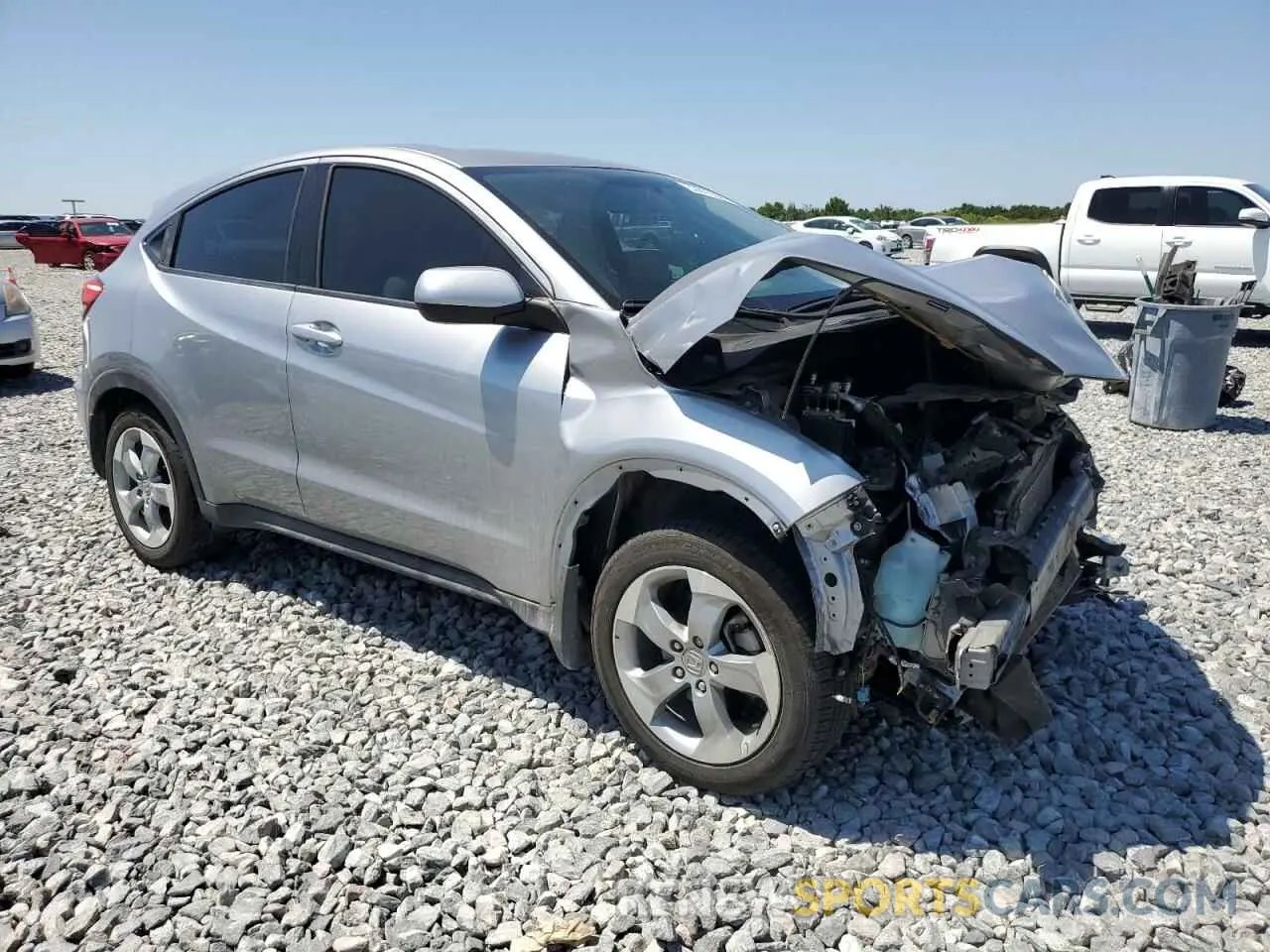 4 fotografías del automóvil dañado 3CZRU5H34KG706405 HONDA HR-V 2019