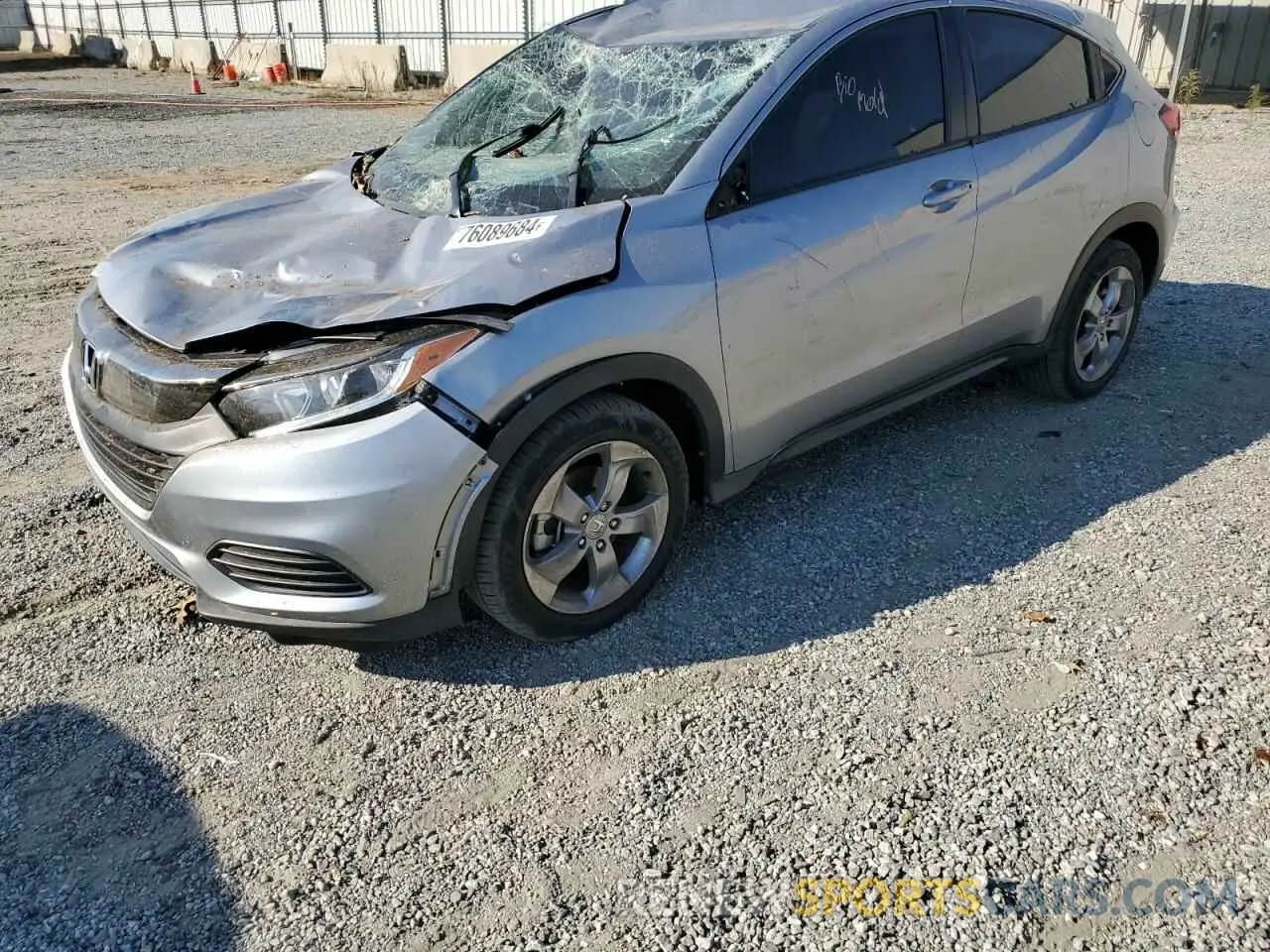 1 fotografías del automóvil dañado 3CZRU5H34KG712950 HONDA HR-V 2019