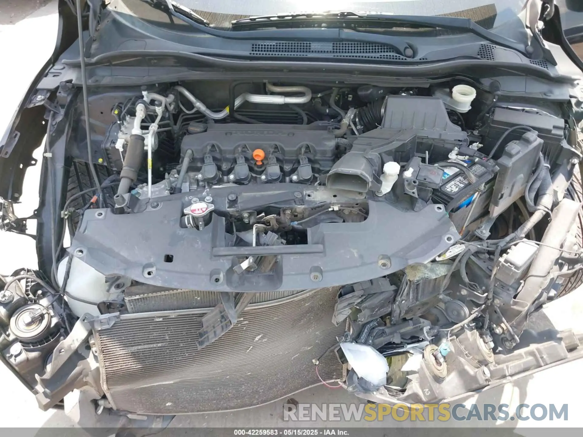10 fotografías del automóvil dañado 3CZRU5H34KG713872 HONDA HR-V 2019