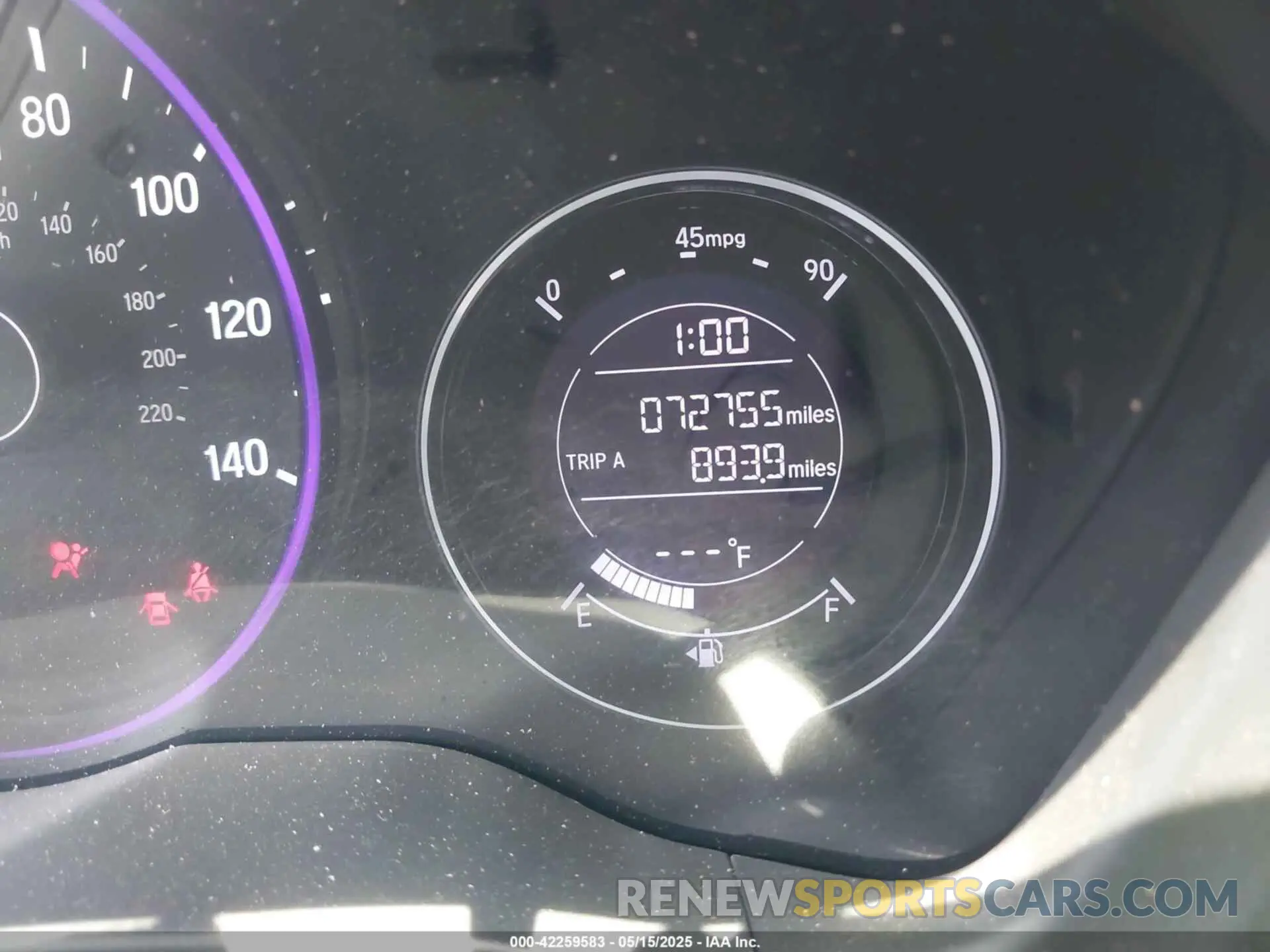 16 fotografías del automóvil dañado 3CZRU5H34KG713872 HONDA HR-V 2019