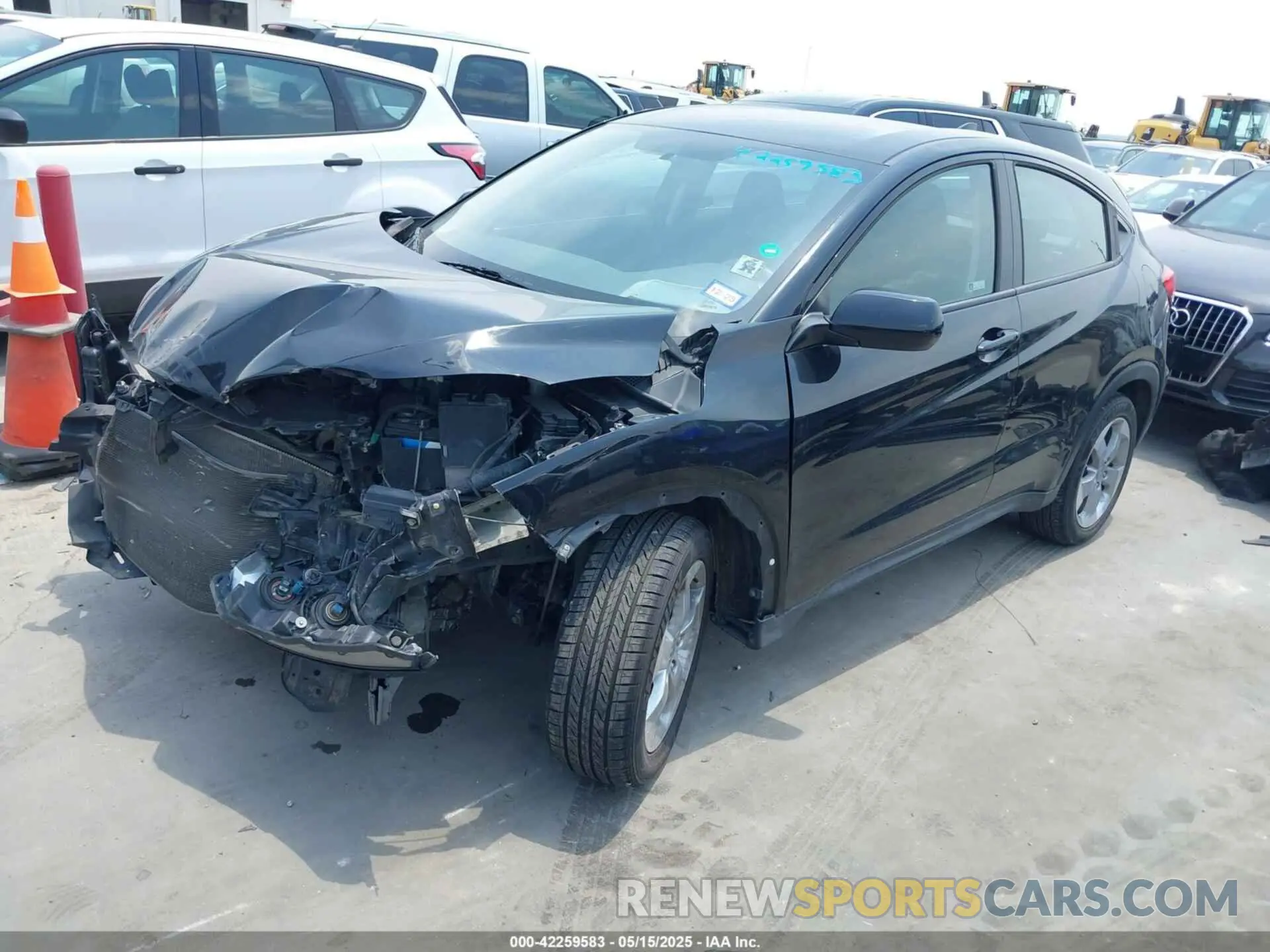 2 fotografías del automóvil dañado 3CZRU5H34KG713872 HONDA HR-V 2019