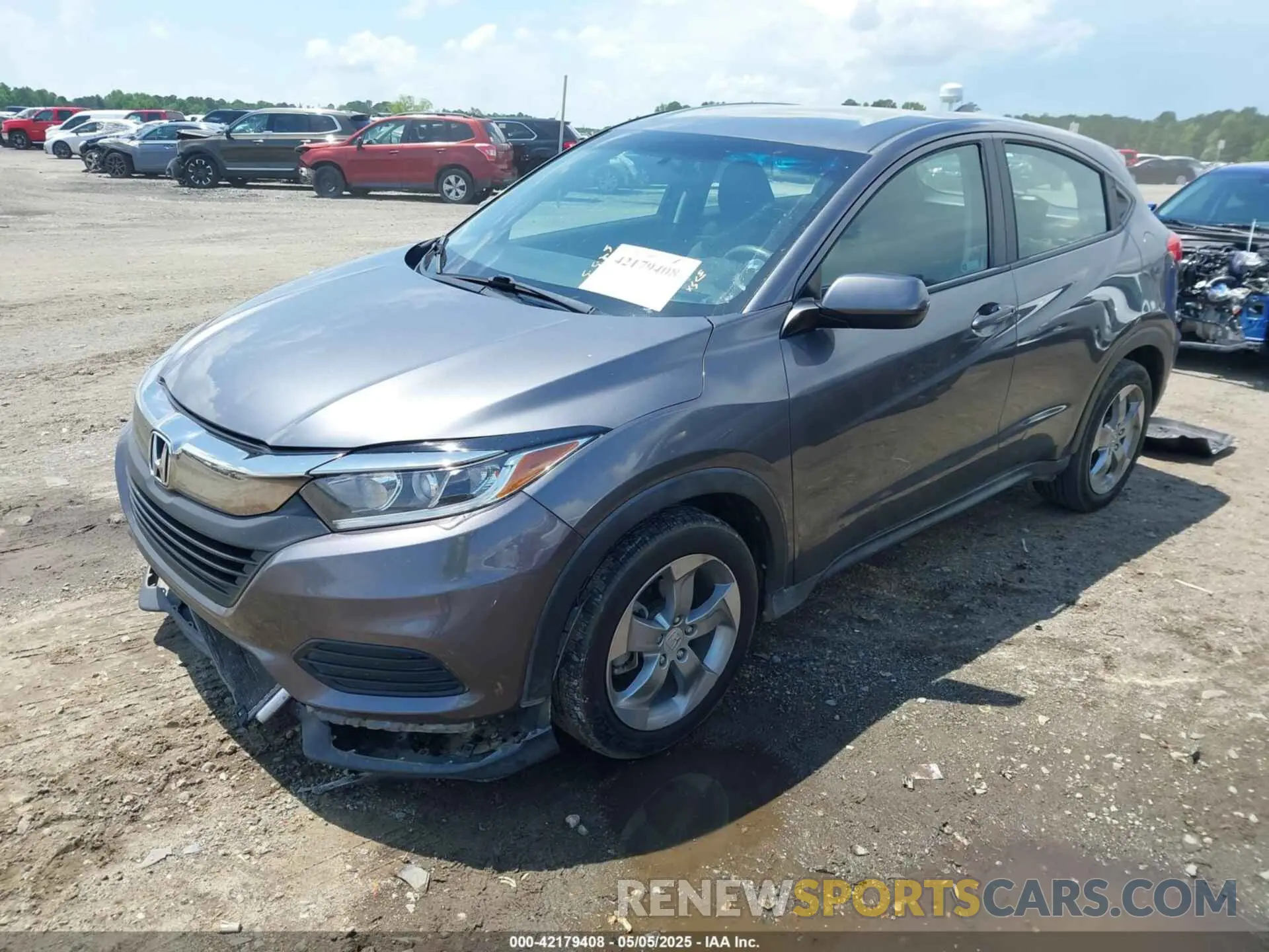2 fotografías del automóvil dañado 3CZRU5H35KM720010 HONDA HR-V 2019