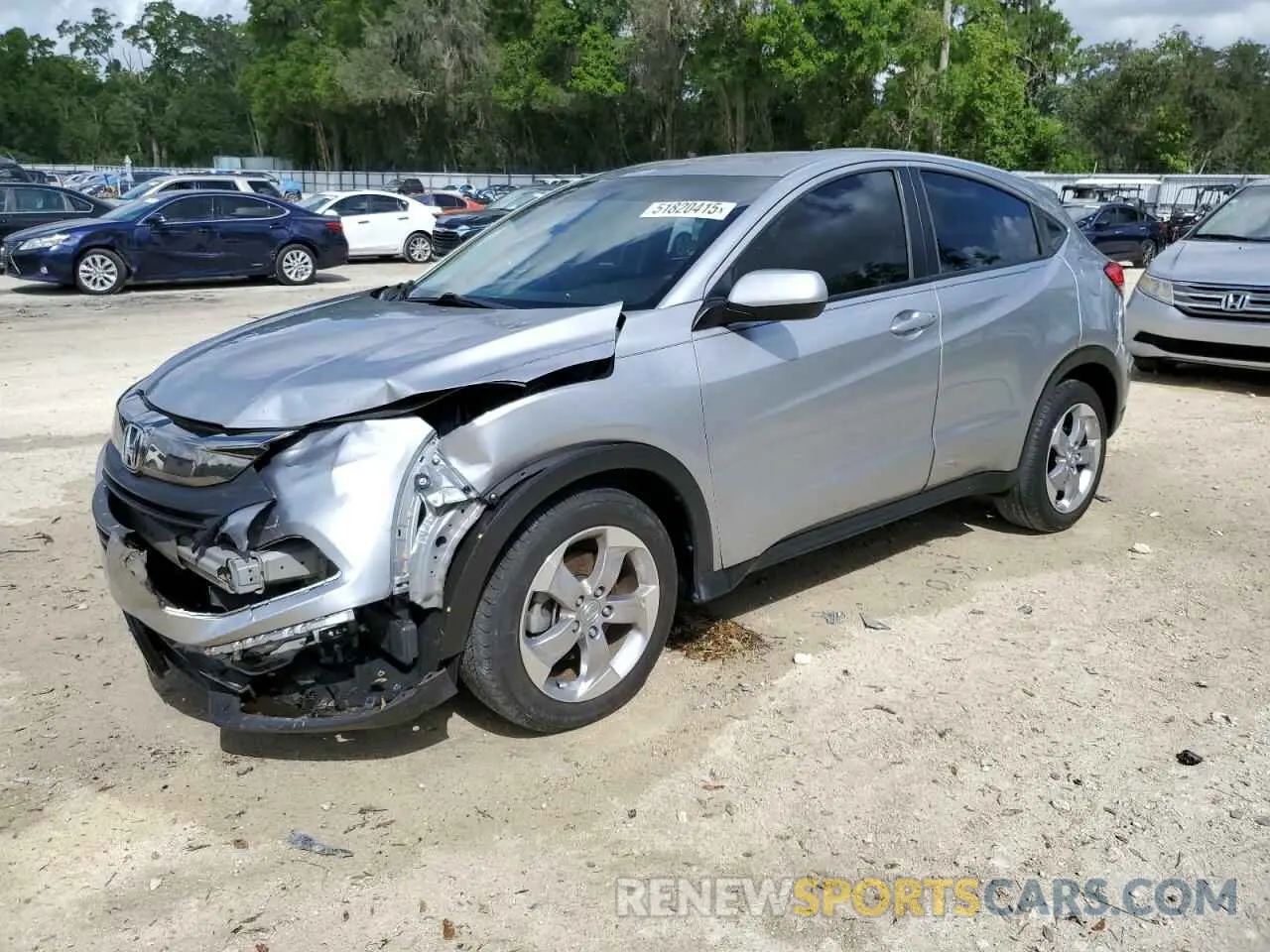 1 fotografías del automóvil dañado 3CZRU5H36KM719822 HONDA HR-V 2019