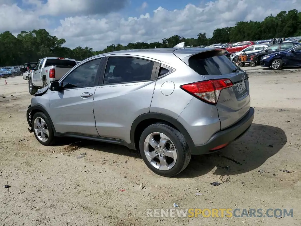 2 fotografías del automóvil dañado 3CZRU5H36KM719822 HONDA HR-V 2019