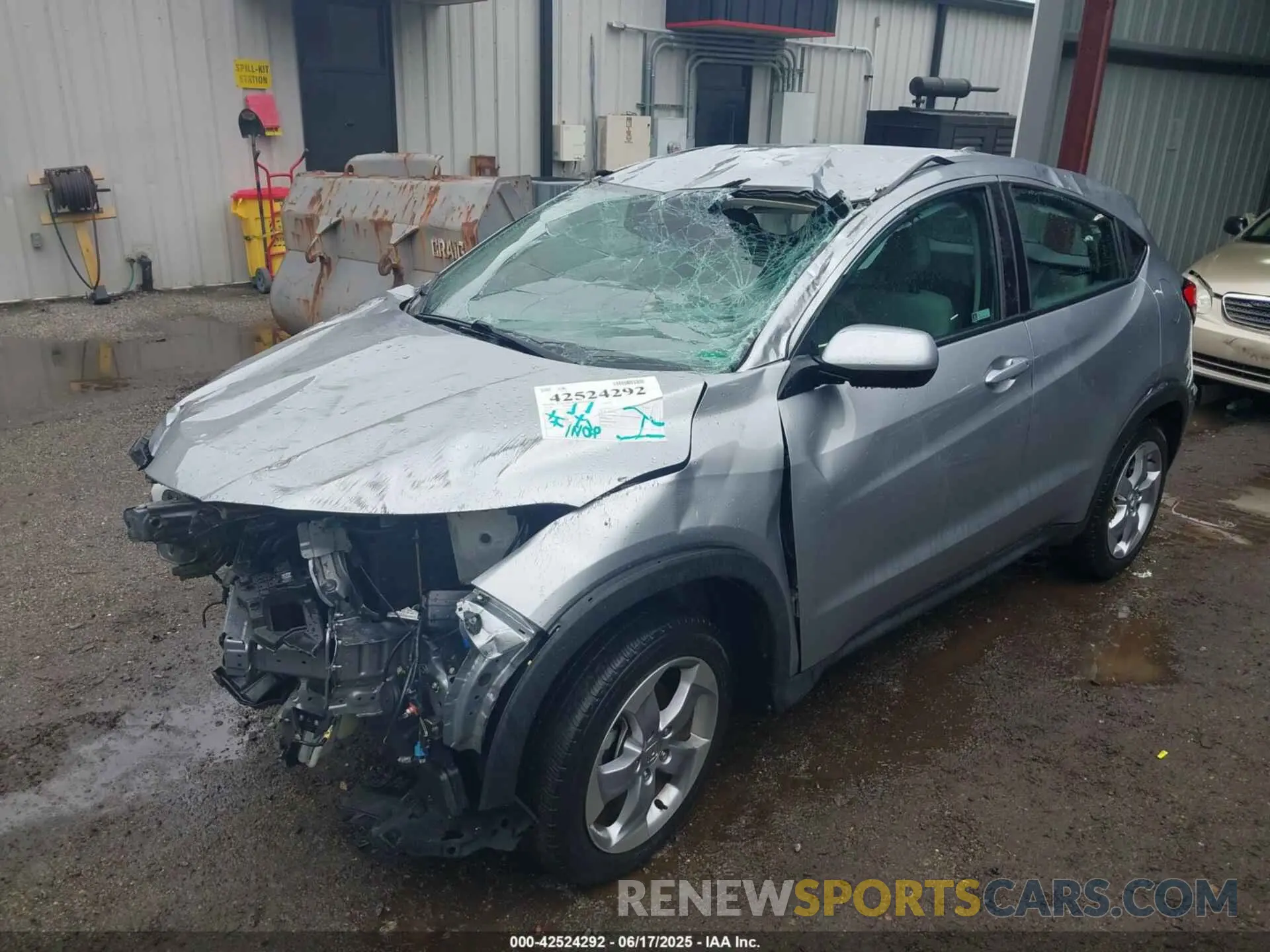 2 fotografías del automóvil dañado 3CZRU5H37KG703482 HONDA HR-V 2019