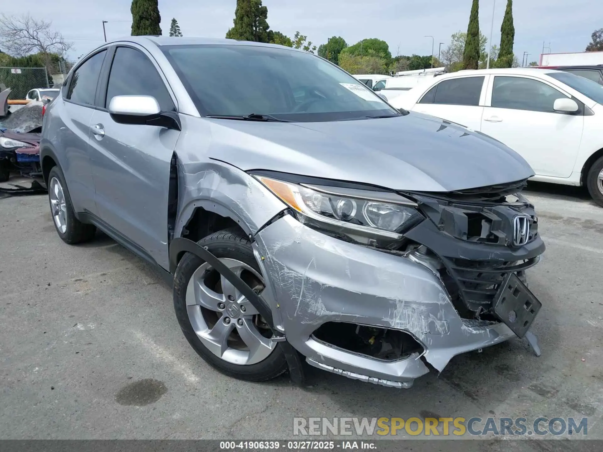1 fotografías del automóvil dañado 3CZRU5H37KG710447 HONDA HR-V 2019