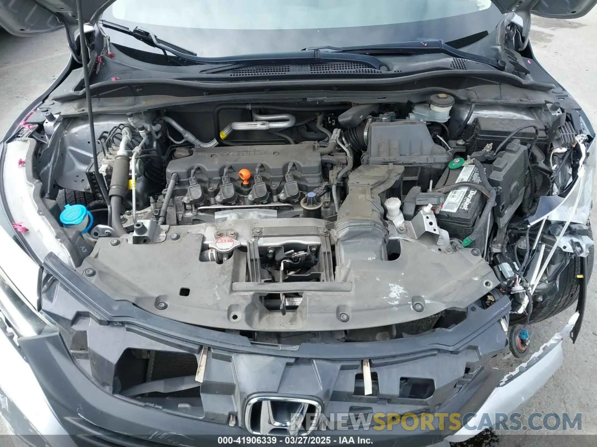 10 fotografías del automóvil dañado 3CZRU5H37KG710447 HONDA HR-V 2019