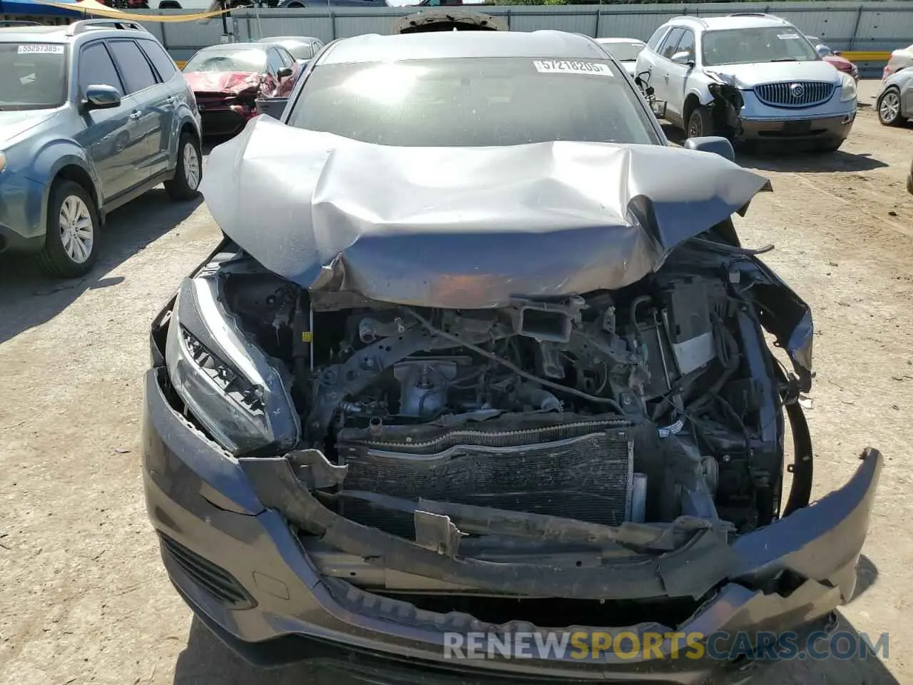5 fotografías del automóvil dañado 3CZRU5H37KM720459 HONDA HR-V 2019