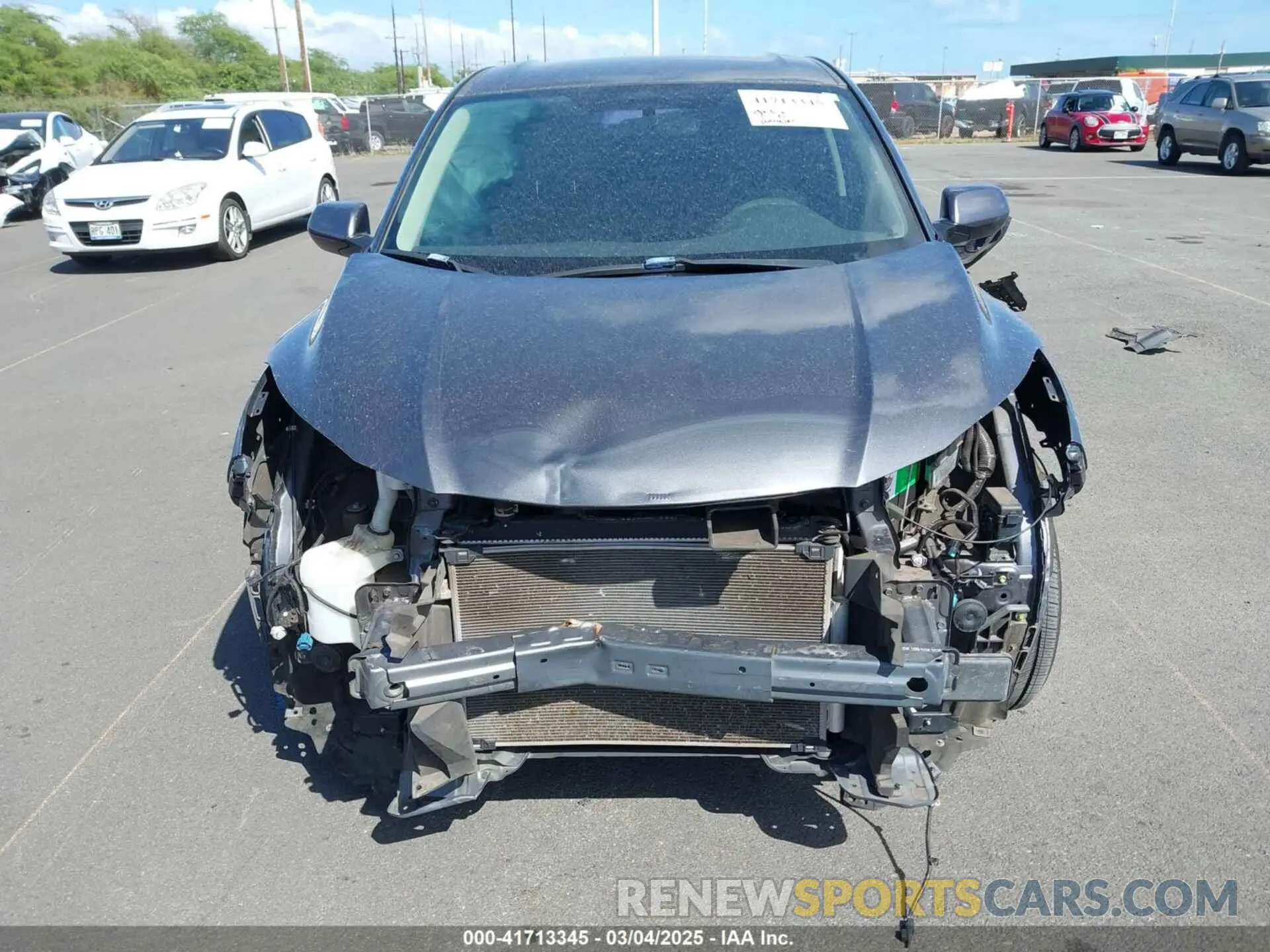 6 fotografías del automóvil dañado 3CZRU5H38KG705550 HONDA HR-V 2019