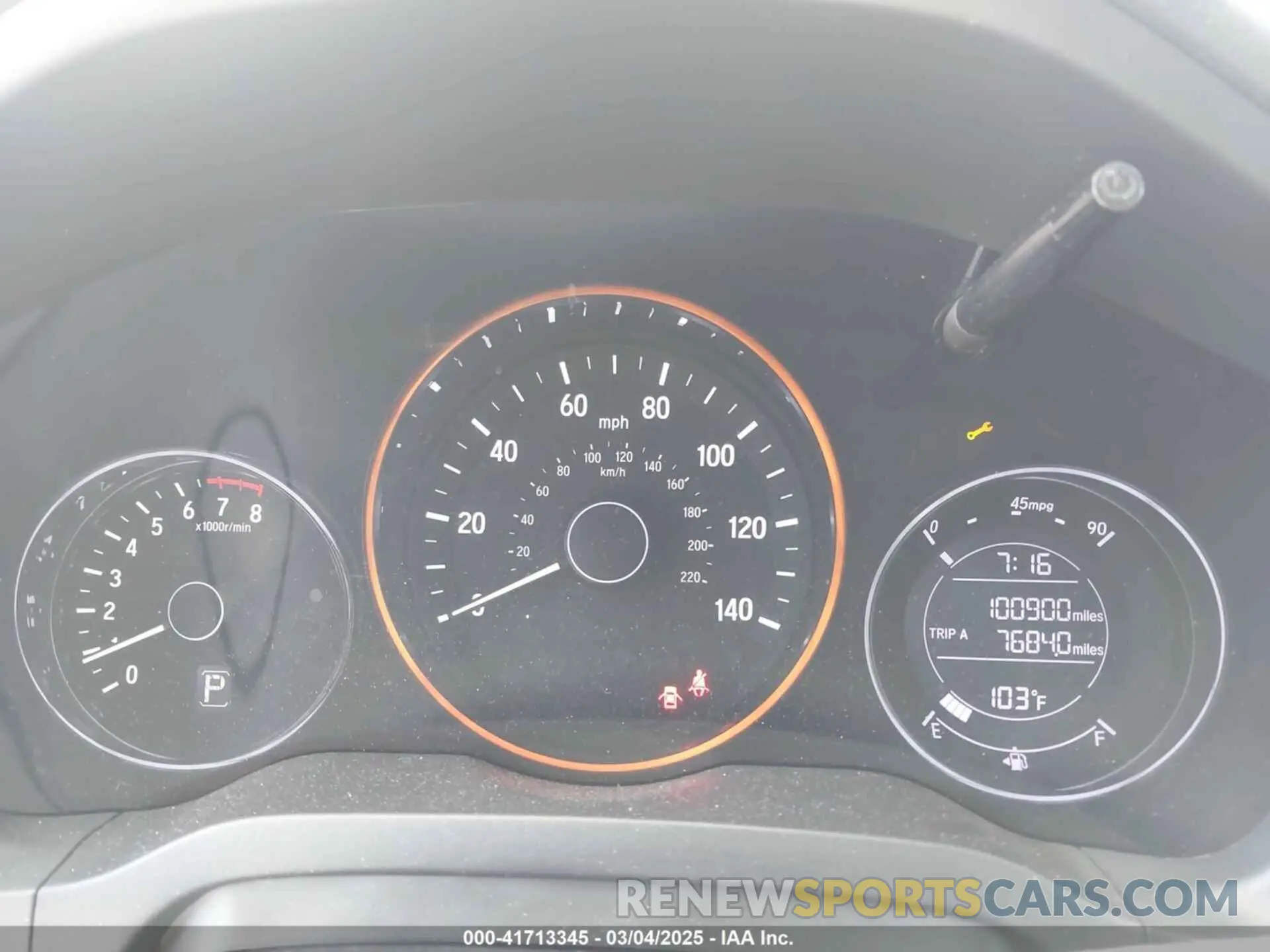 7 fotografías del automóvil dañado 3CZRU5H38KG705550 HONDA HR-V 2019