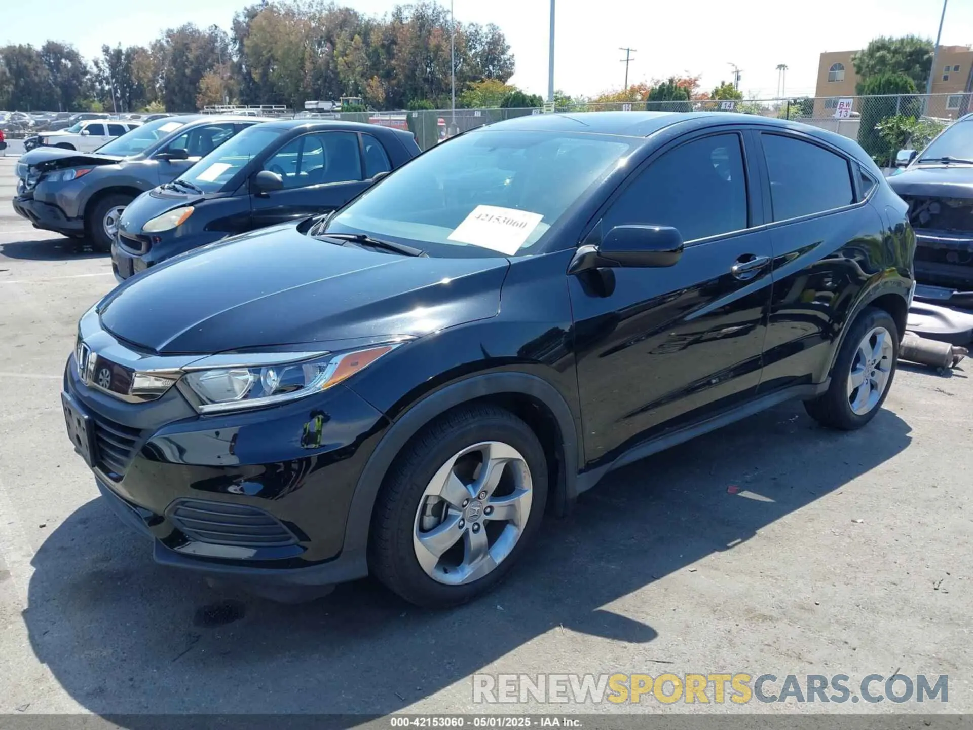 2 fotografías del automóvil dañado 3CZRU5H38KM710281 HONDA HR-V 2019