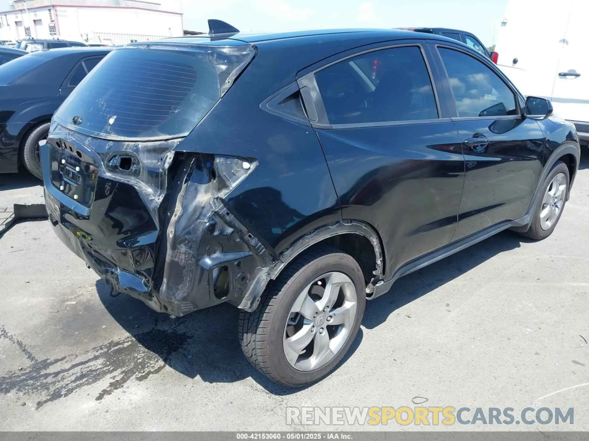 4 fotografías del automóvil dañado 3CZRU5H38KM710281 HONDA HR-V 2019