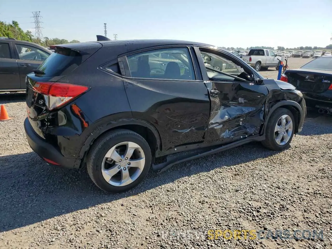 3 fotografías del automóvil dañado 3CZRU5H38KM725203 HONDA HR-V 2019