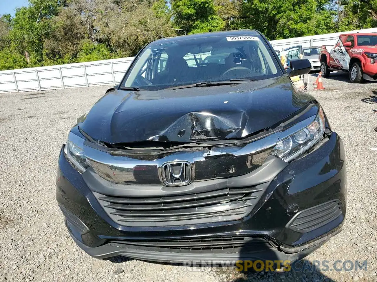 5 fotografías del automóvil dañado 3CZRU5H38KM725203 HONDA HR-V 2019