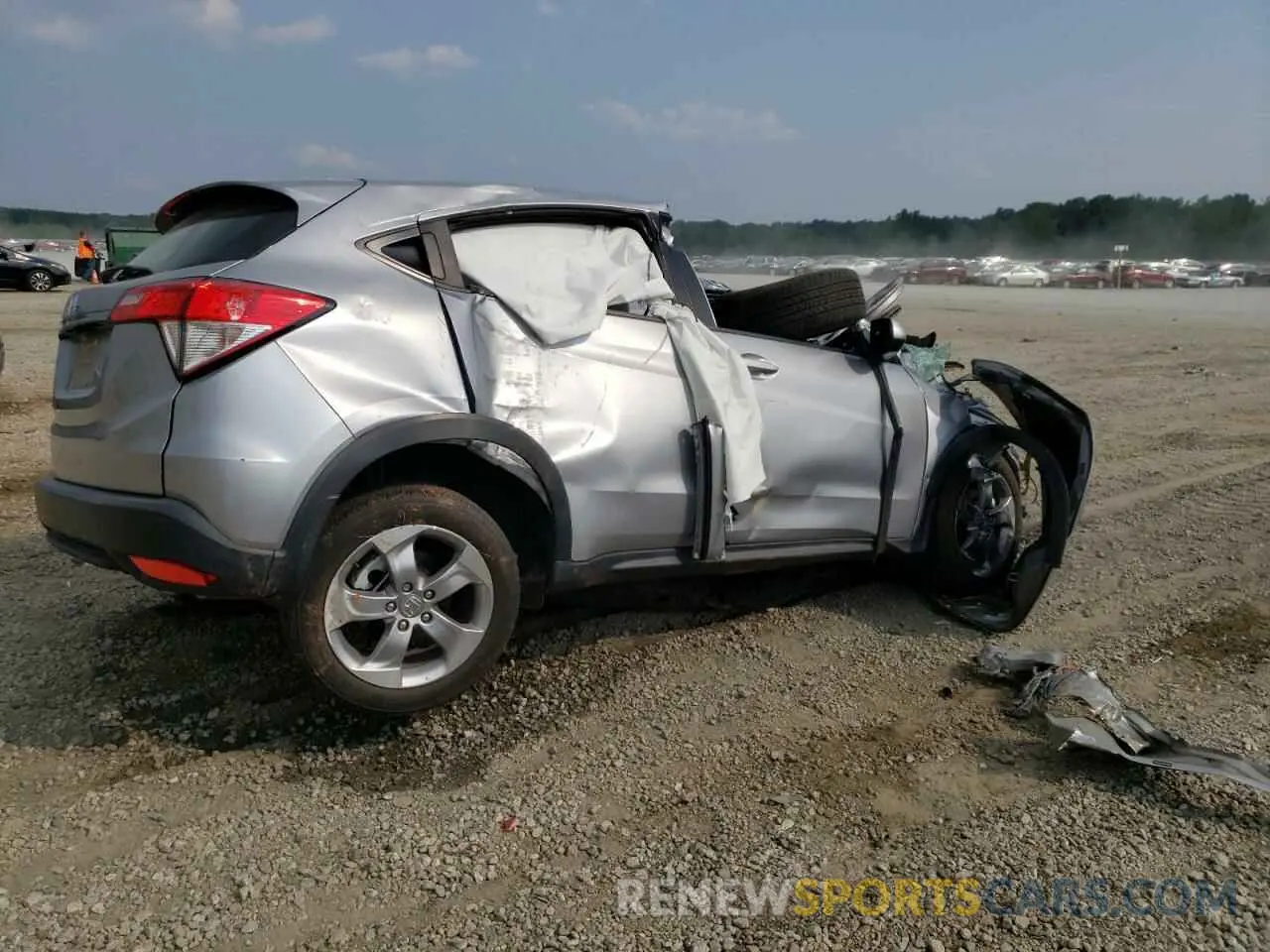 3 fotografías del automóvil dañado 3CZRU5H39KM724982 HONDA HR-V 2019