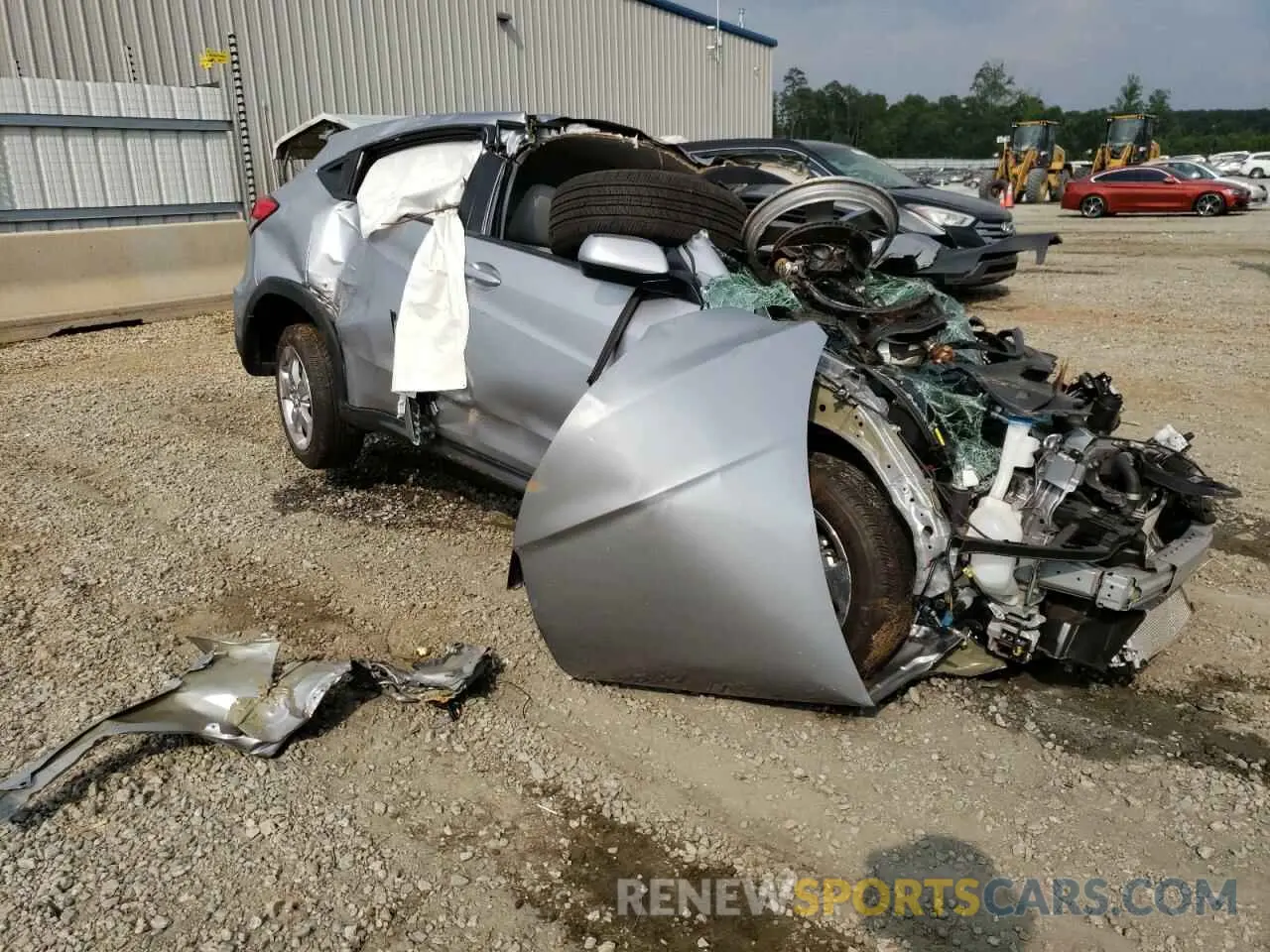 4 fotografías del automóvil dañado 3CZRU5H39KM724982 HONDA HR-V 2019