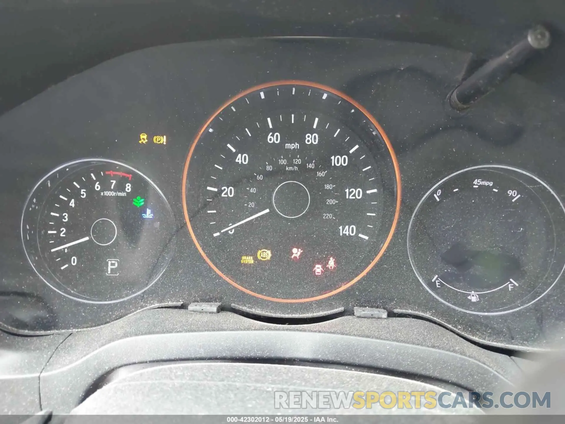 7 fotografías del automóvil dañado 3CZRU5H3XKM719659 HONDA HR-V 2019