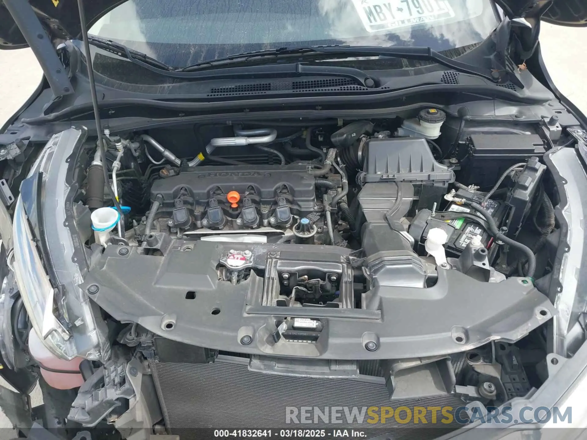 10 fotografías del automóvil dañado 3CZRU5H51KM712049 HONDA HR-V 2019