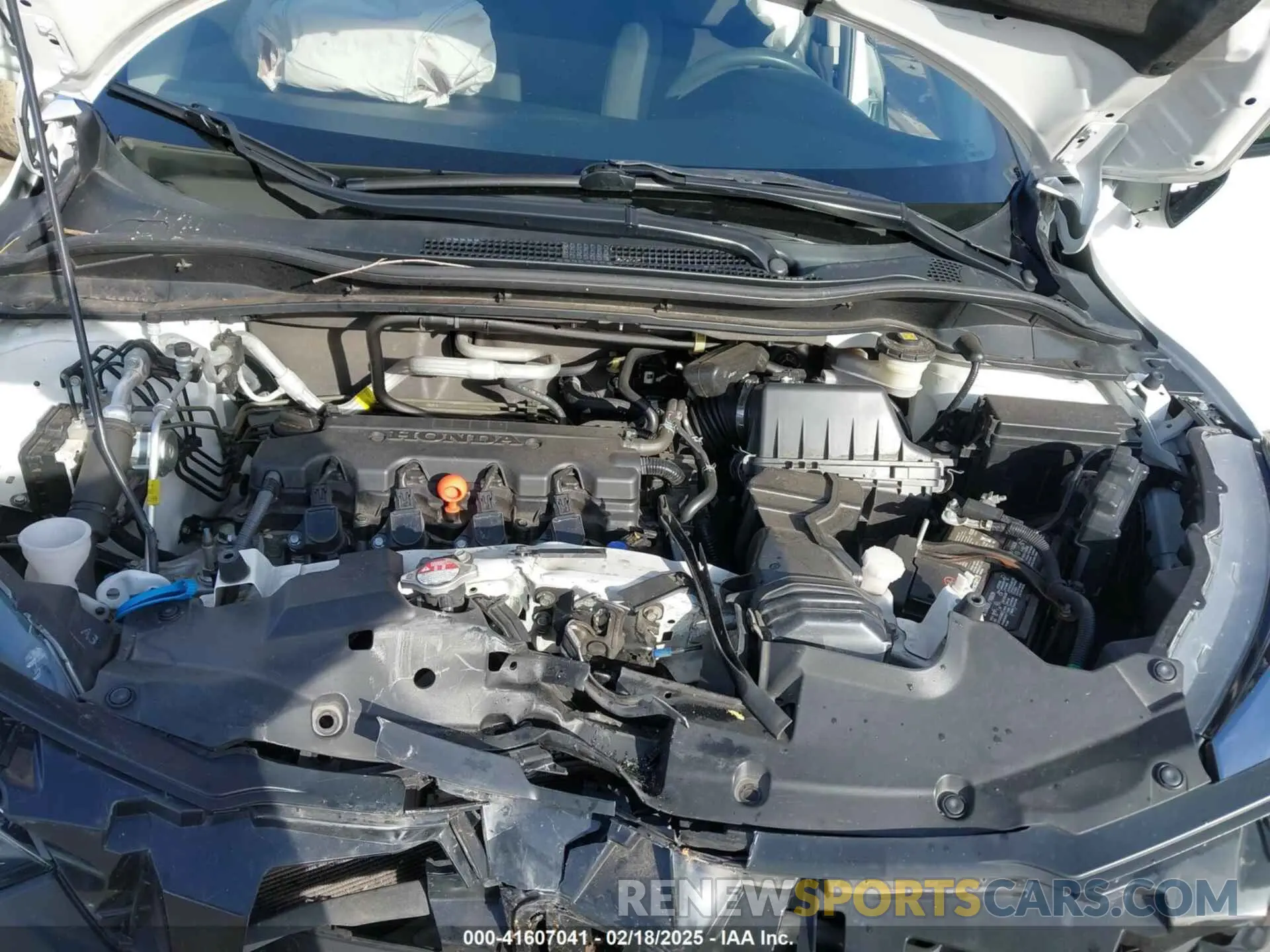 10 fotografías del automóvil dañado 3CZRU5H51KM726033 HONDA HR-V 2019