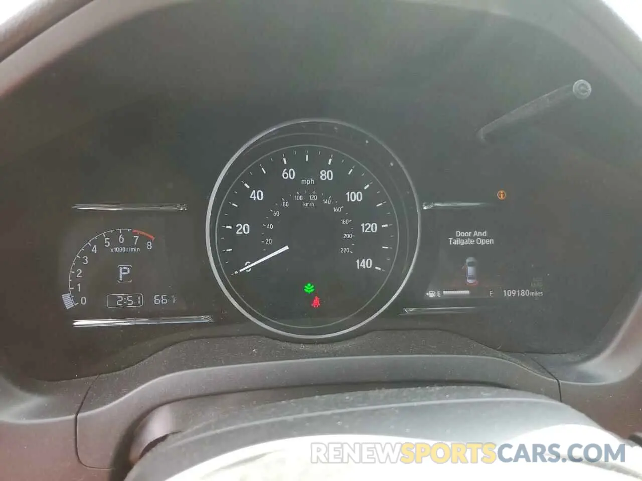 9 fotografías del automóvil dañado 3CZRU5H51KM729515 HONDA HR-V 2019