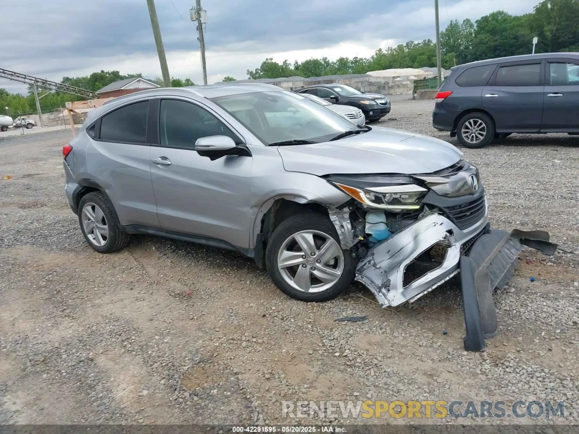 1 fotografías del automóvil dañado 3CZRU5H52KM707880 HONDA HR-V 2019