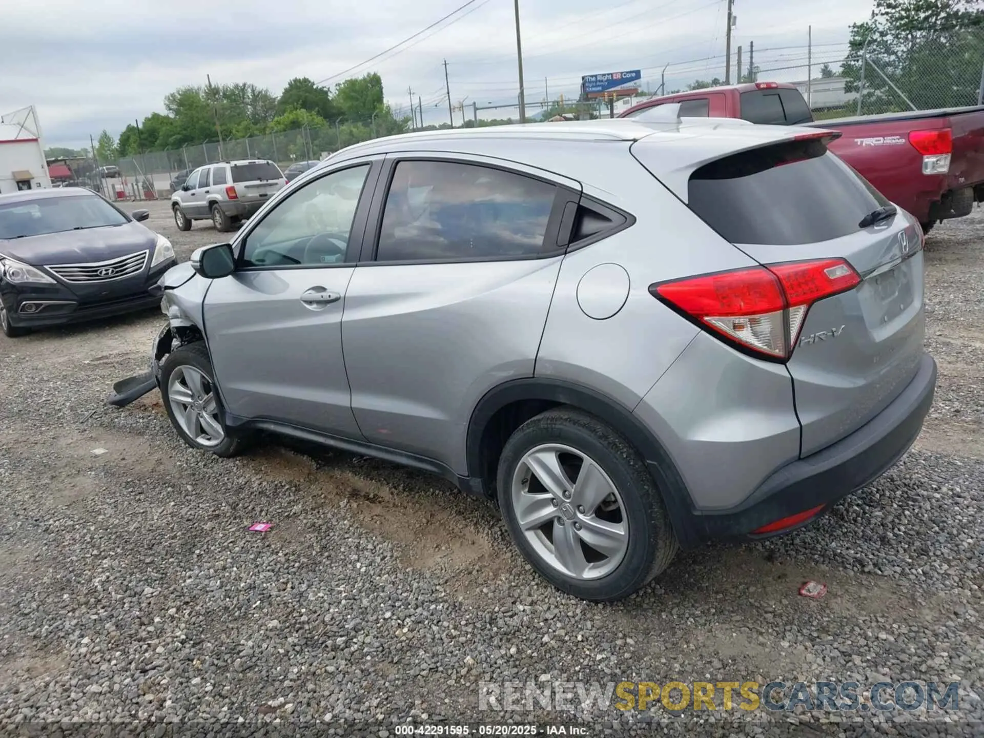 3 fotografías del automóvil dañado 3CZRU5H52KM707880 HONDA HR-V 2019