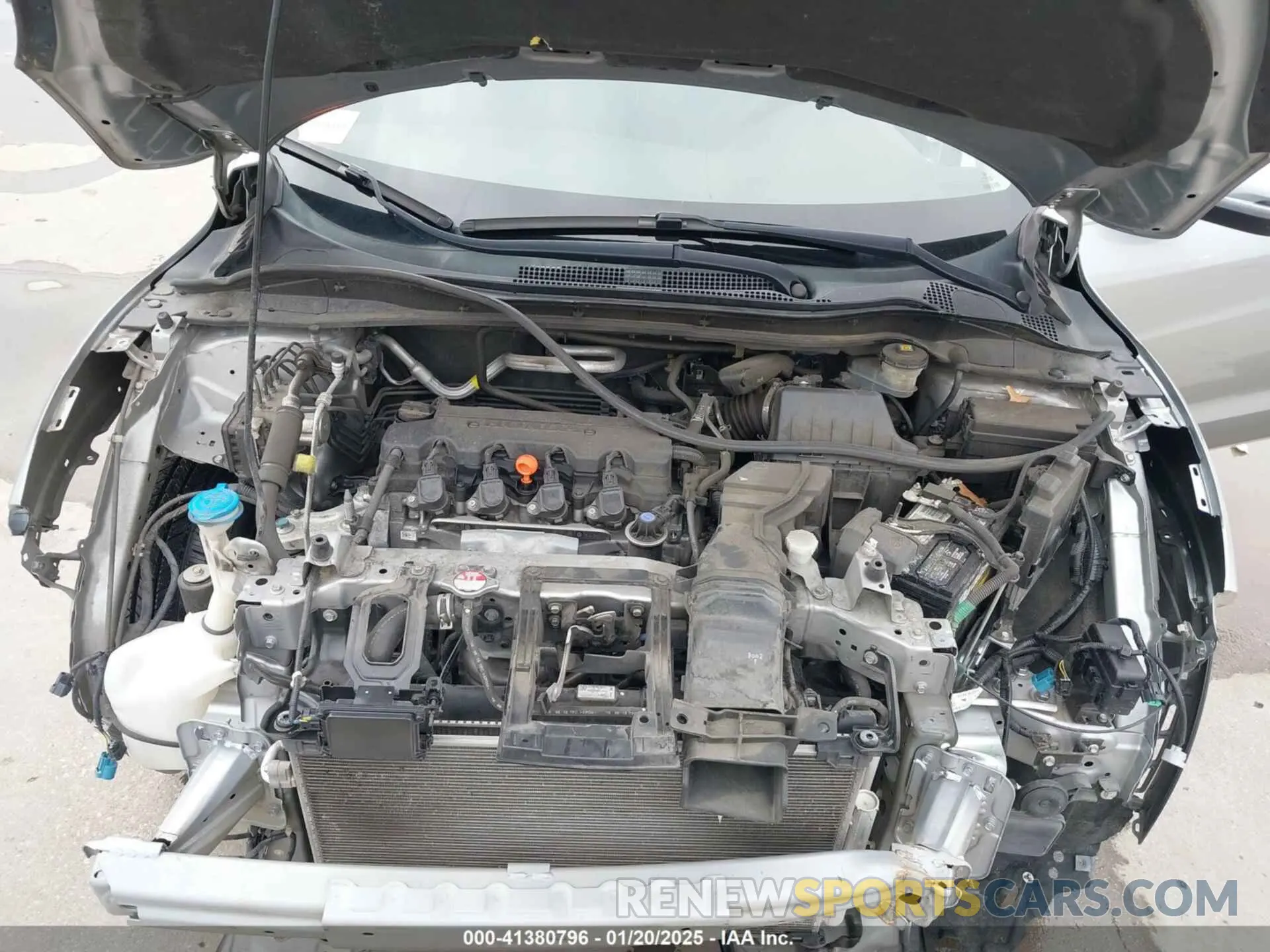 10 fotografías del automóvil dañado 3CZRU5H52KM710620 HONDA HR-V 2019