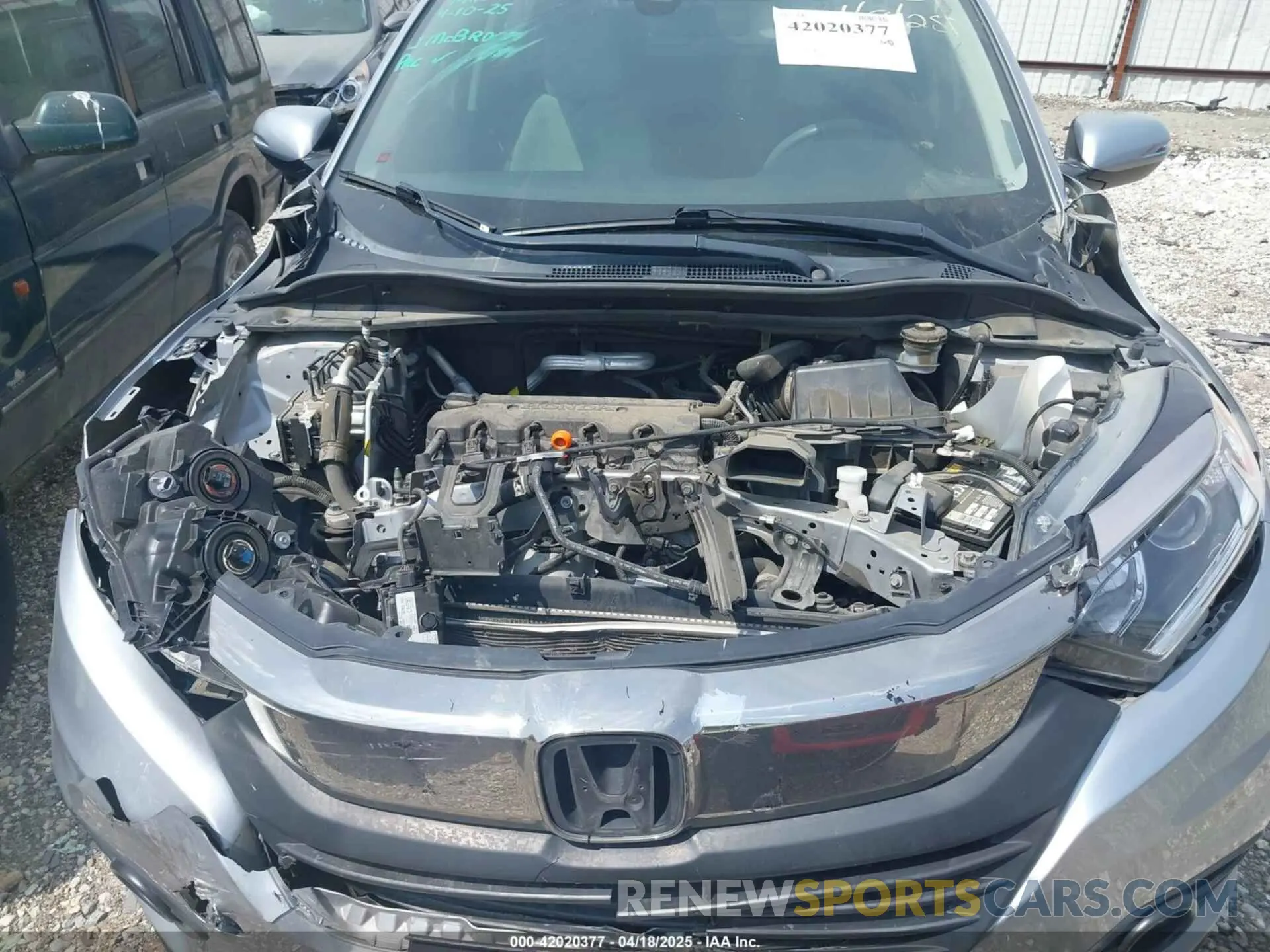 10 fotografías del automóvil dañado 3CZRU5H53KM718483 HONDA HR-V 2019