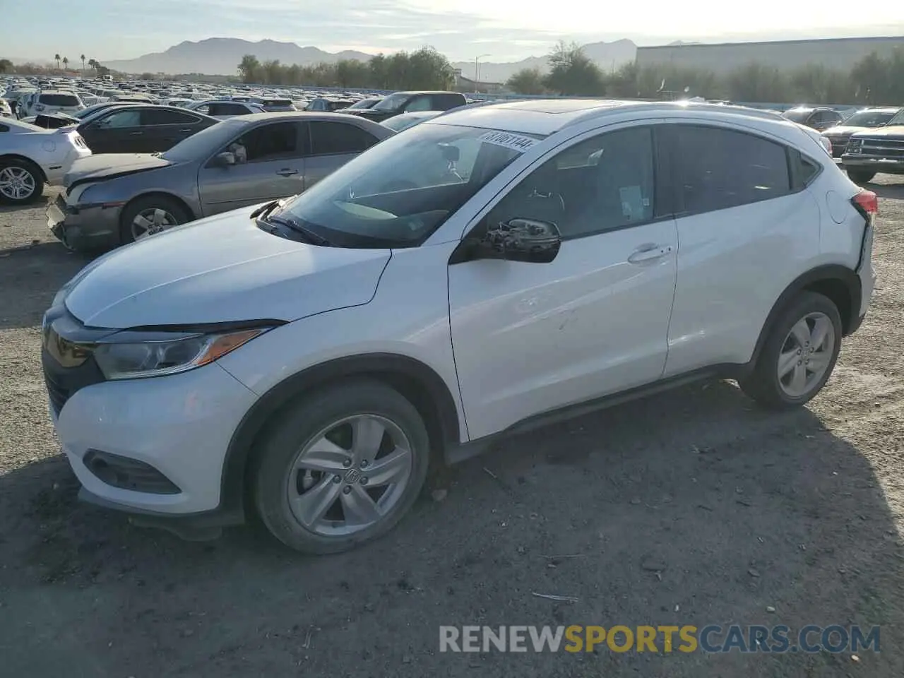 1 fotografías del automóvil dañado 3CZRU5H54KM704348 HONDA HR-V 2019