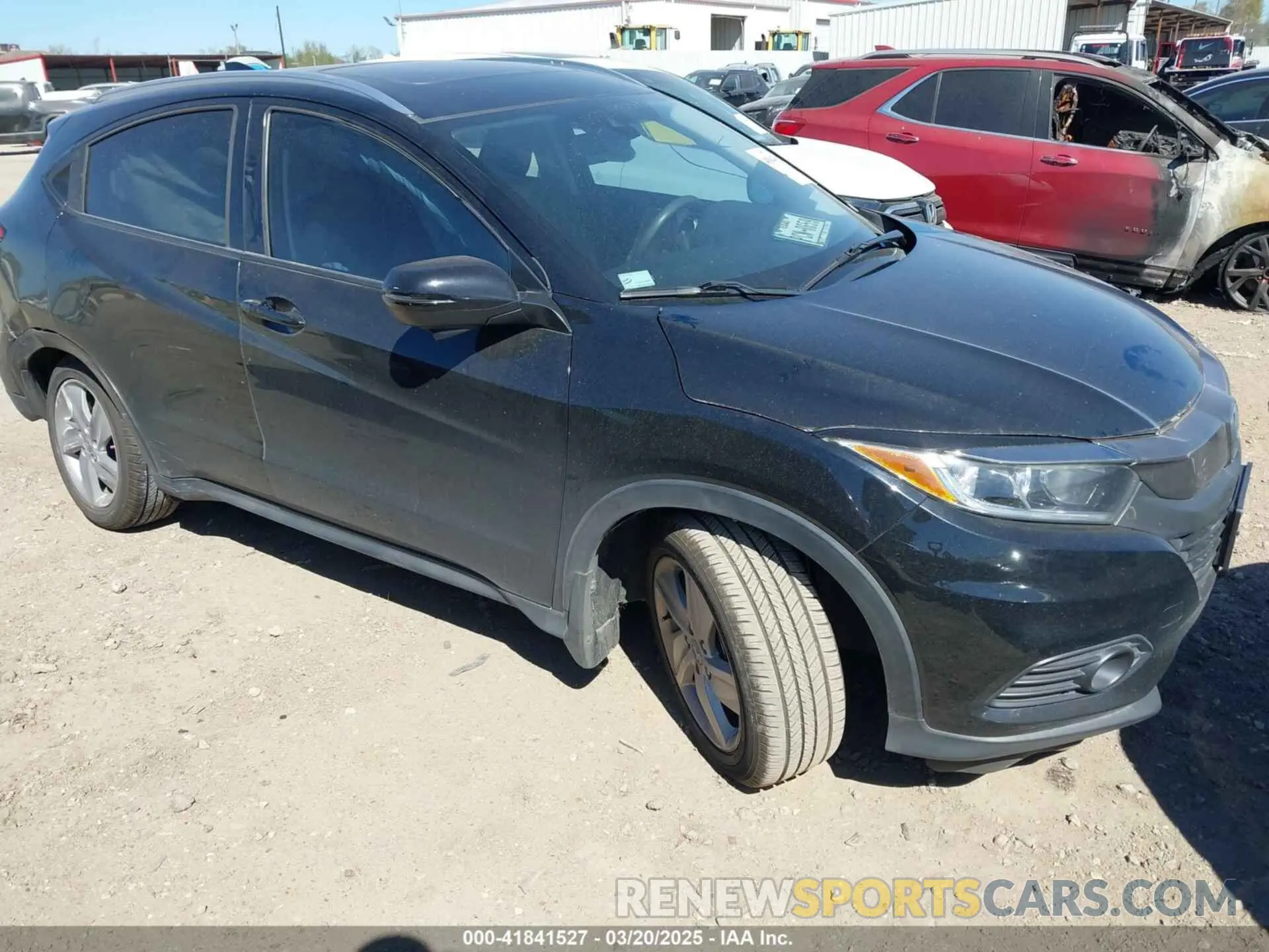 1 fotografías del automóvil dañado 3CZRU5H54KM709856 HONDA HR-V 2019