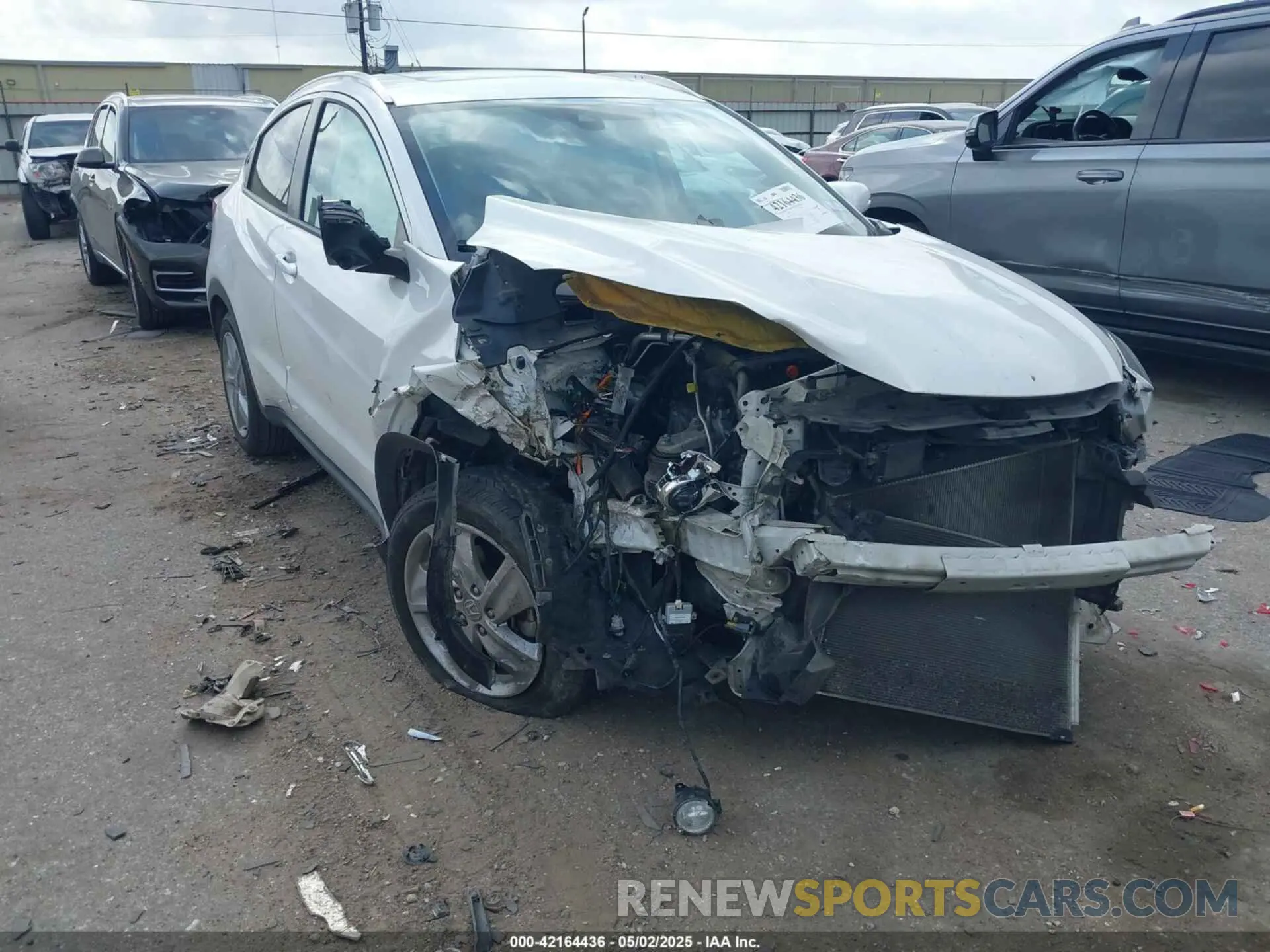 1 fotografías del automóvil dañado 3CZRU5H54KM727449 HONDA HR-V 2019