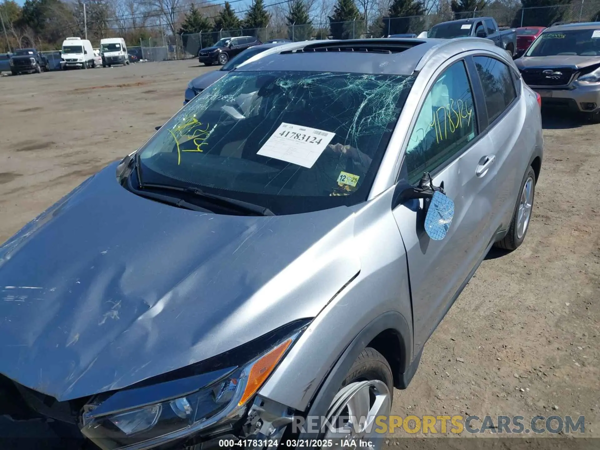 6 fotografías del automóvil dañado 3CZRU5H54KM728584 HONDA HR-V 2019