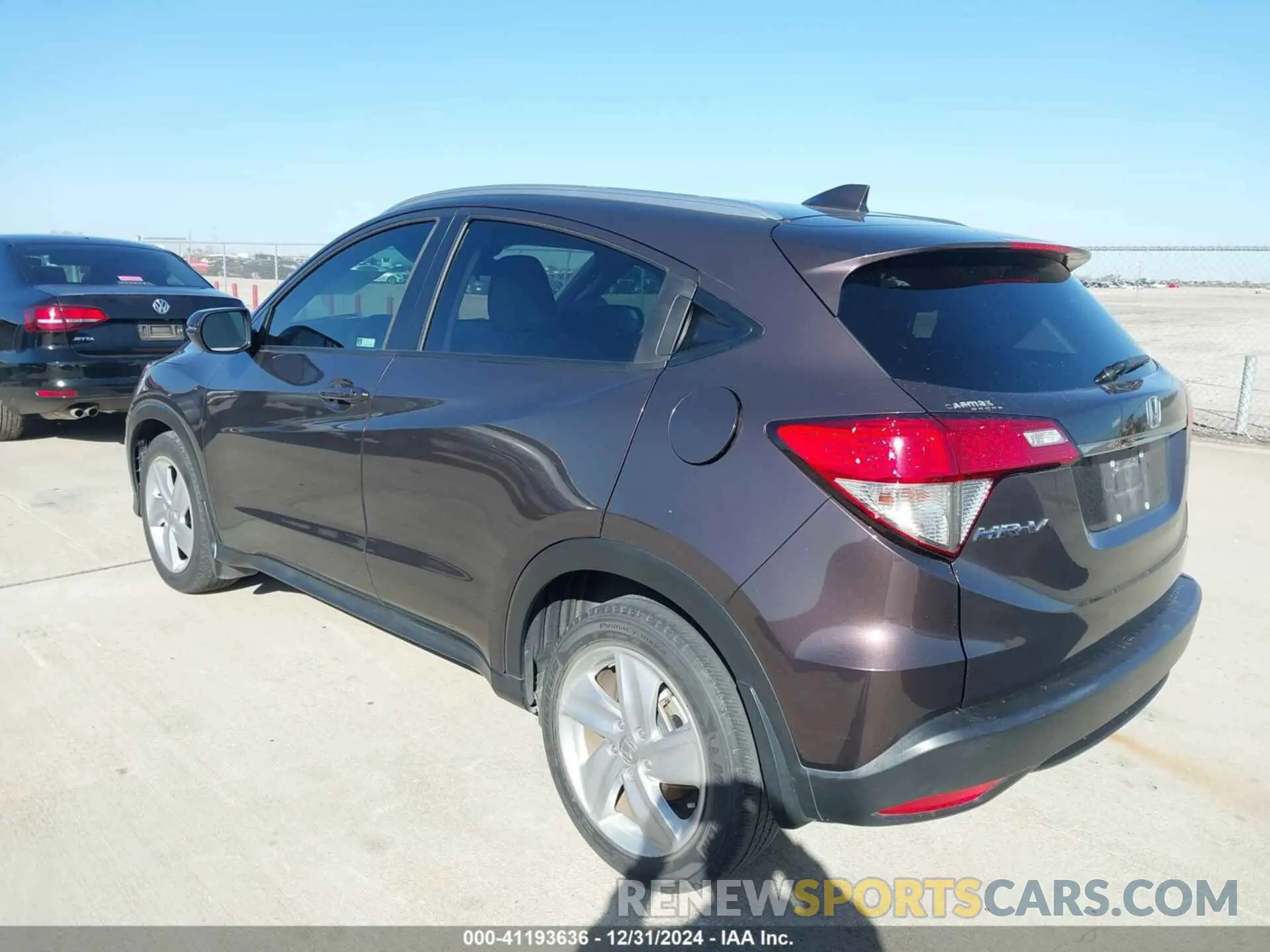 3 fotografías del automóvil dañado 3CZRU5H55KM704942 HONDA HR-V 2019