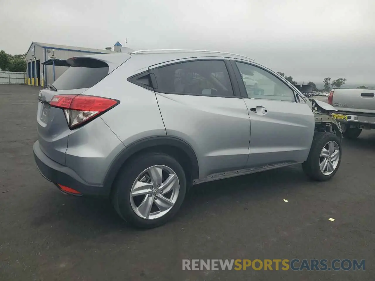 3 fotografías del automóvil dañado 3CZRU5H55KM708425 HONDA HR-V 2019