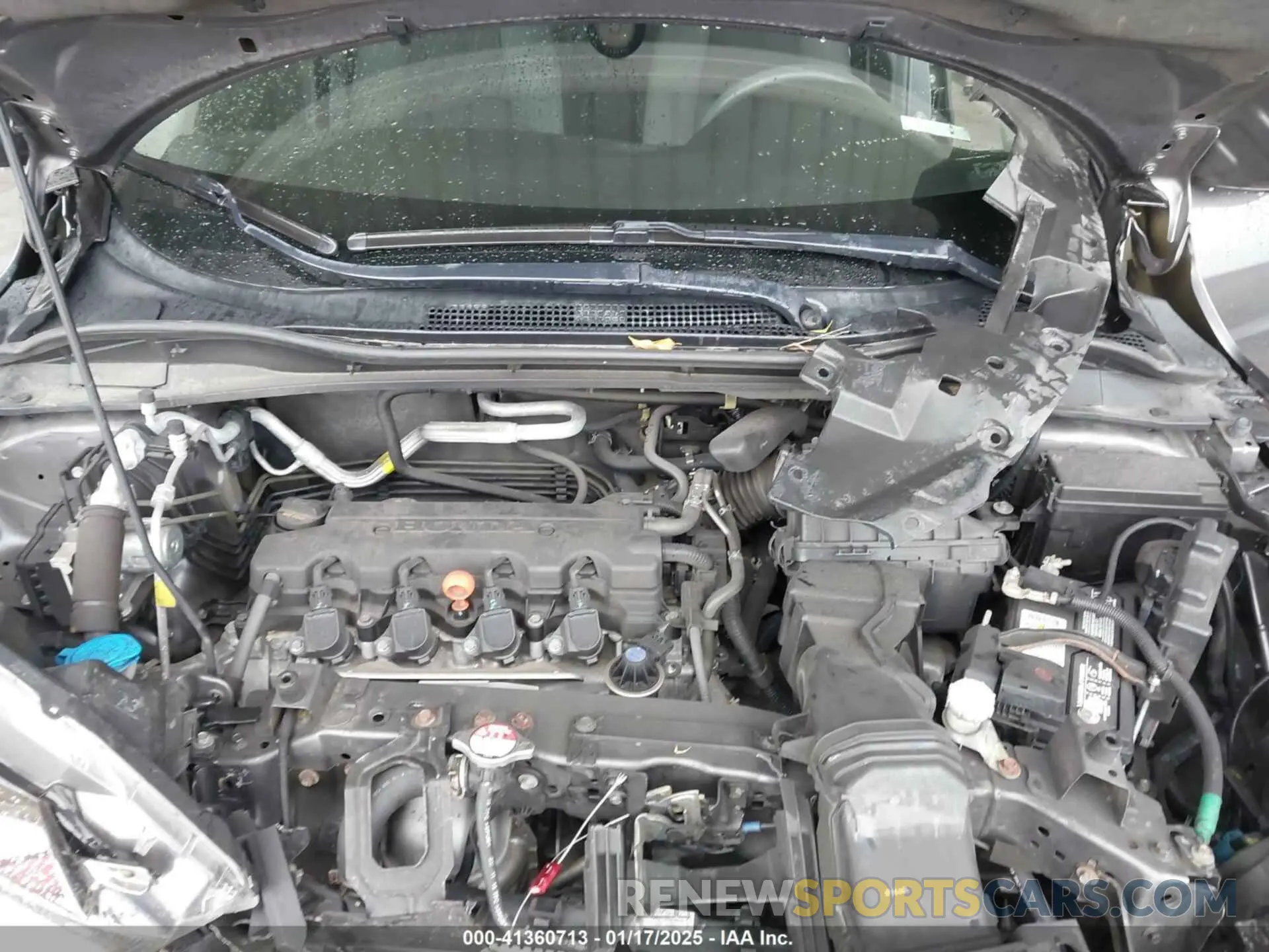 10 fotografías del automóvil dañado 3CZRU5H55KM720395 HONDA HR-V 2019