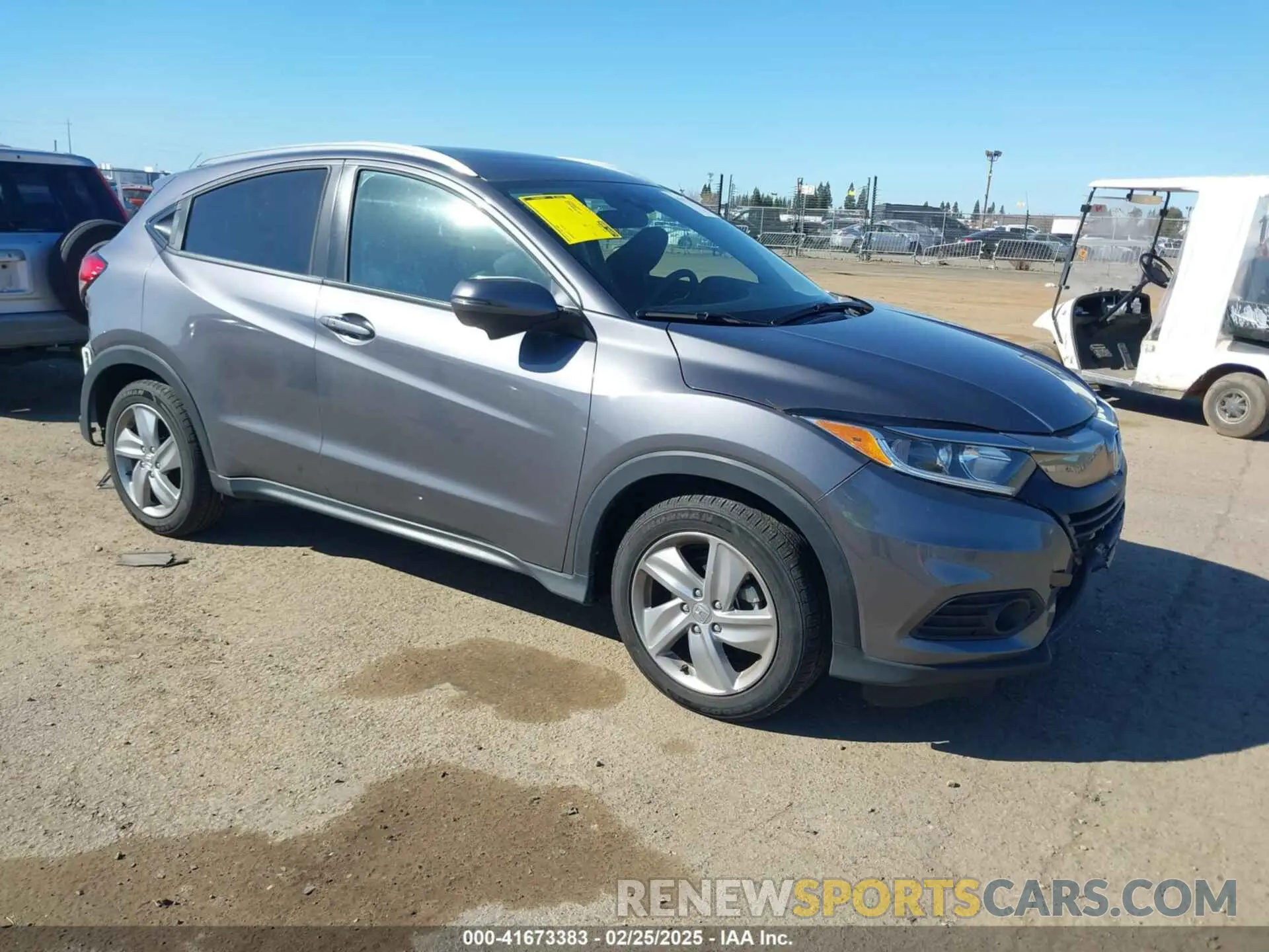 1 fotografías del automóvil dañado 3CZRU5H56KM728358 HONDA HR-V 2019