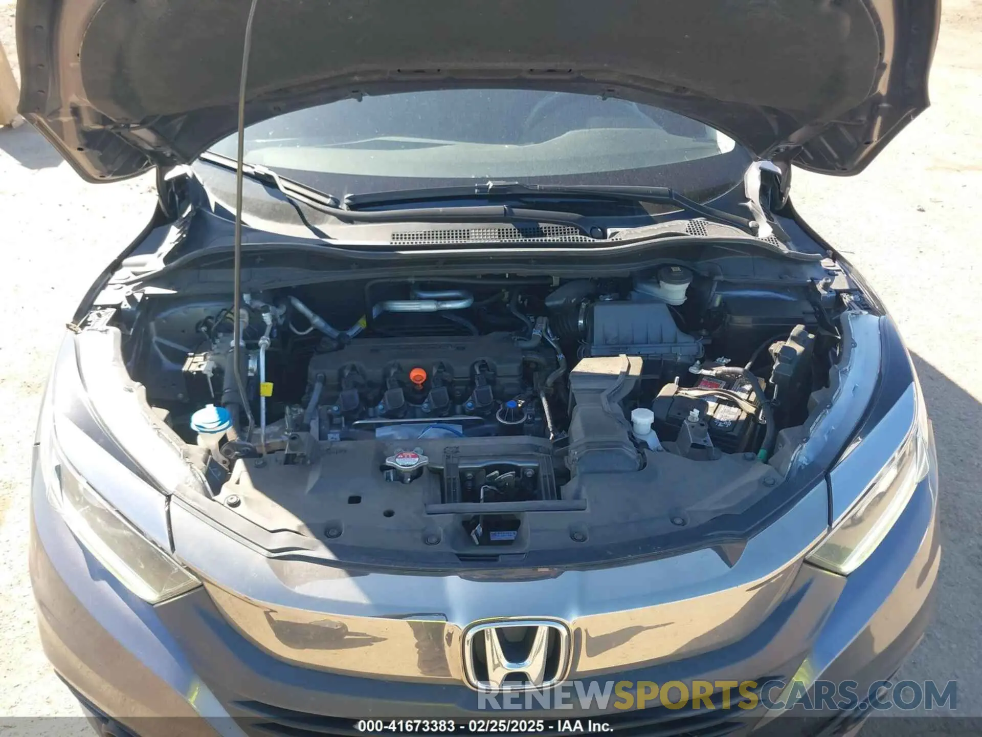 10 fotografías del automóvil dañado 3CZRU5H56KM728358 HONDA HR-V 2019
