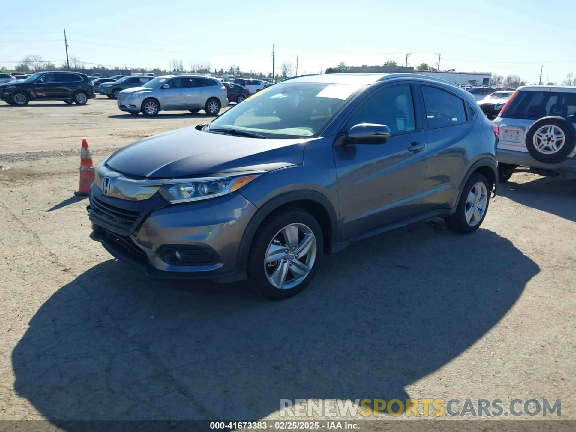 2 fotografías del automóvil dañado 3CZRU5H56KM728358 HONDA HR-V 2019