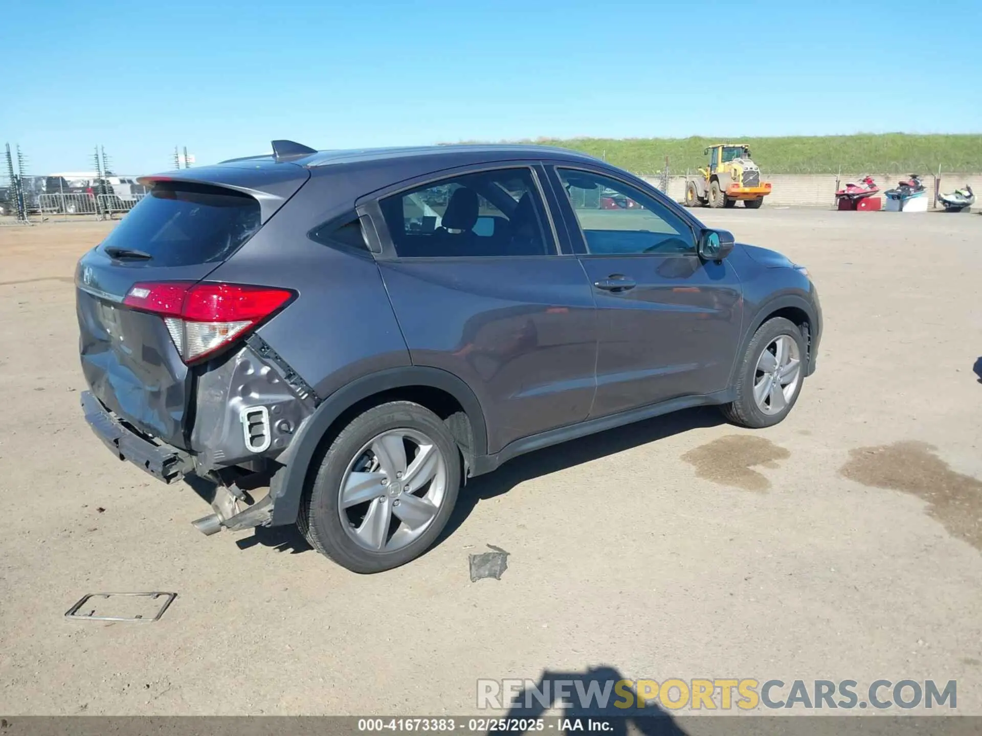 4 fotografías del automóvil dañado 3CZRU5H56KM728358 HONDA HR-V 2019